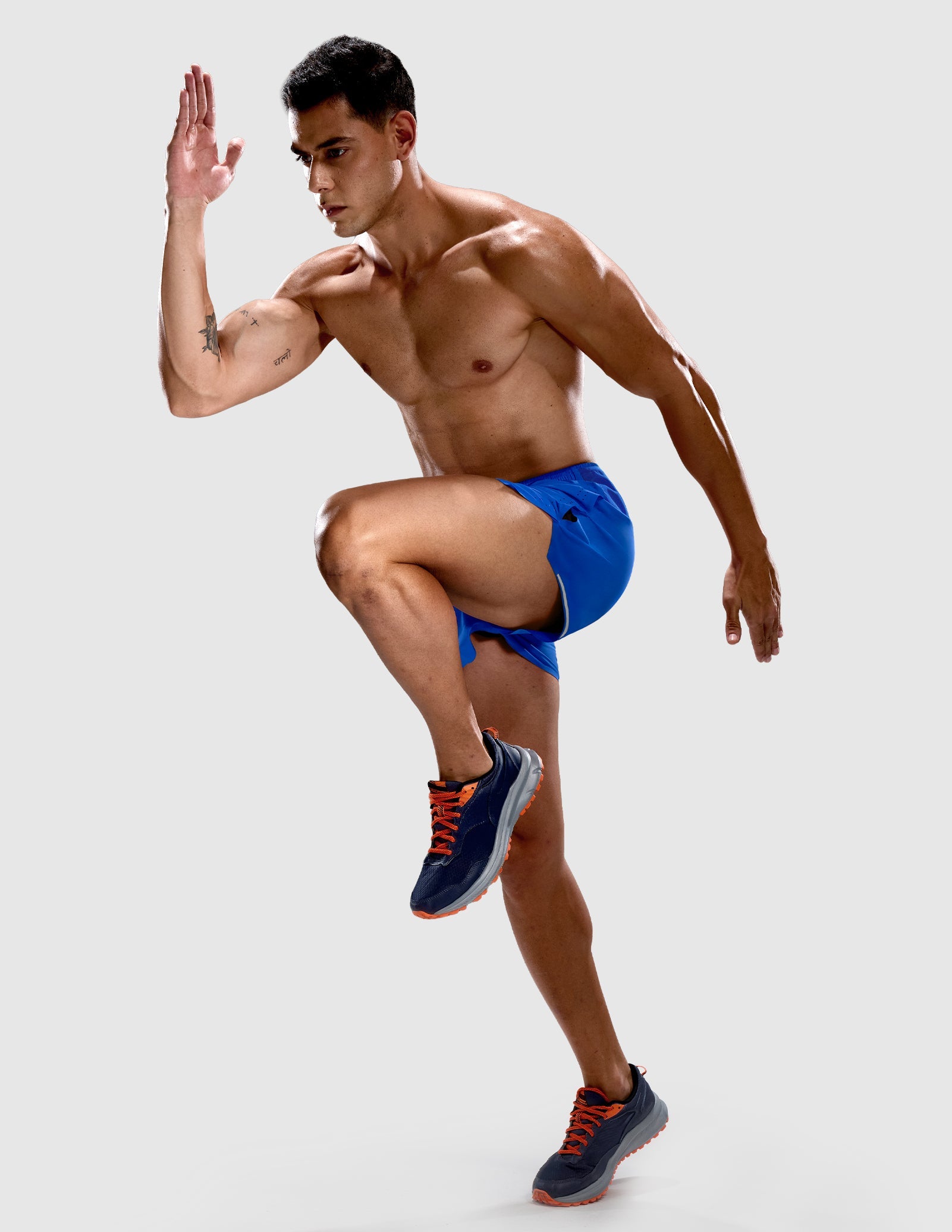 MIER Men's 3.5" Running Shorts Lightweight Marathon Training Shorts Men's Shorts