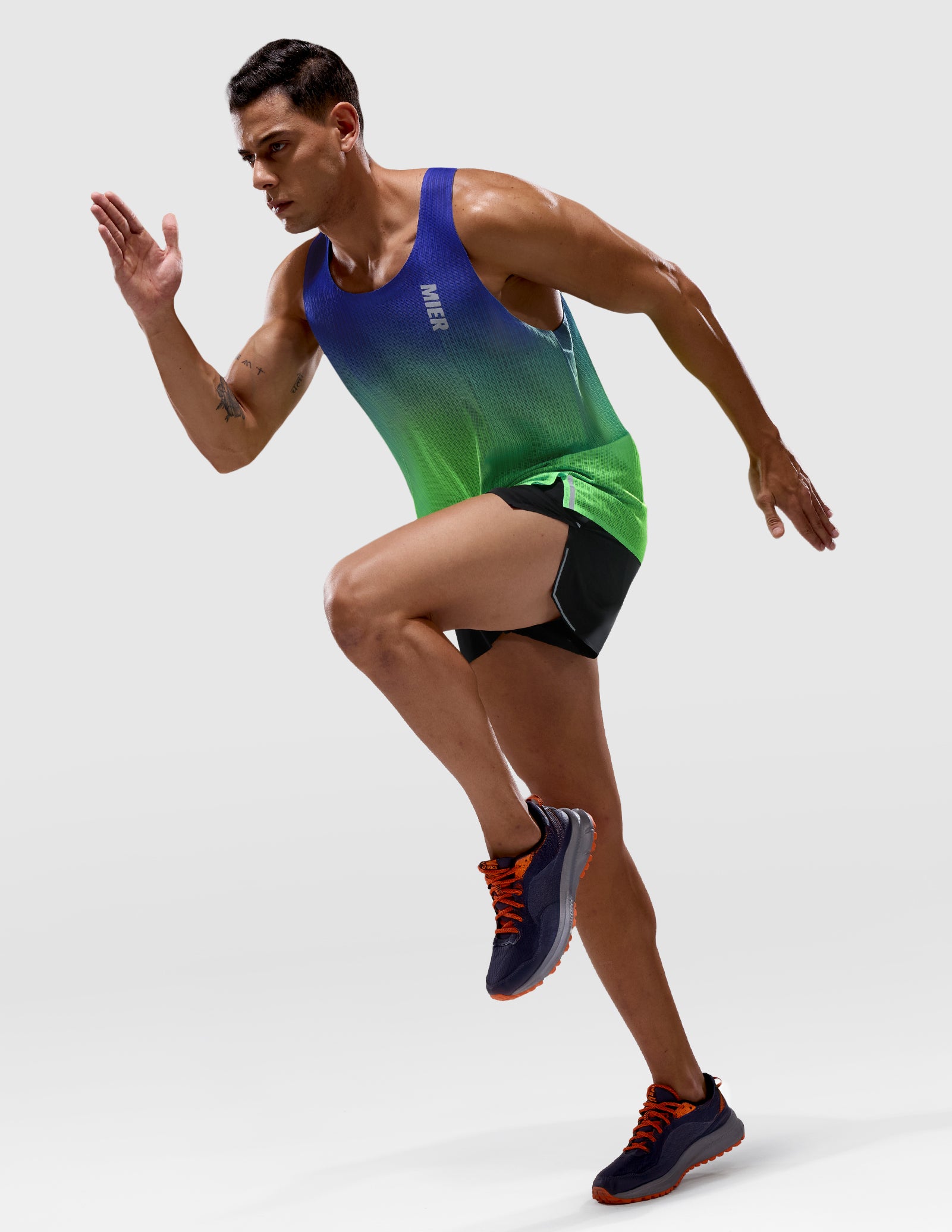 MIER Men’s Running Race Singlet – Ultralight Running Tank Top Men's Tank Top