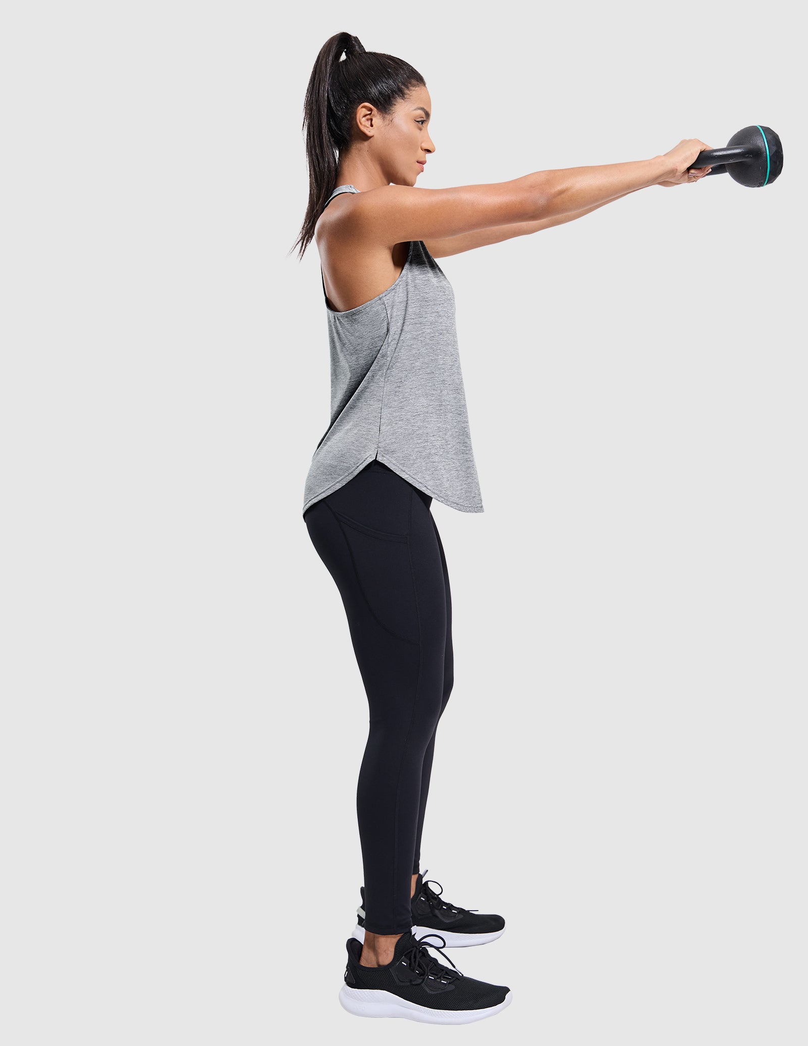 MIER Racerback Women’s Workout Tank Quick Dry Moisture Wicking and Stylish Women Tank Top