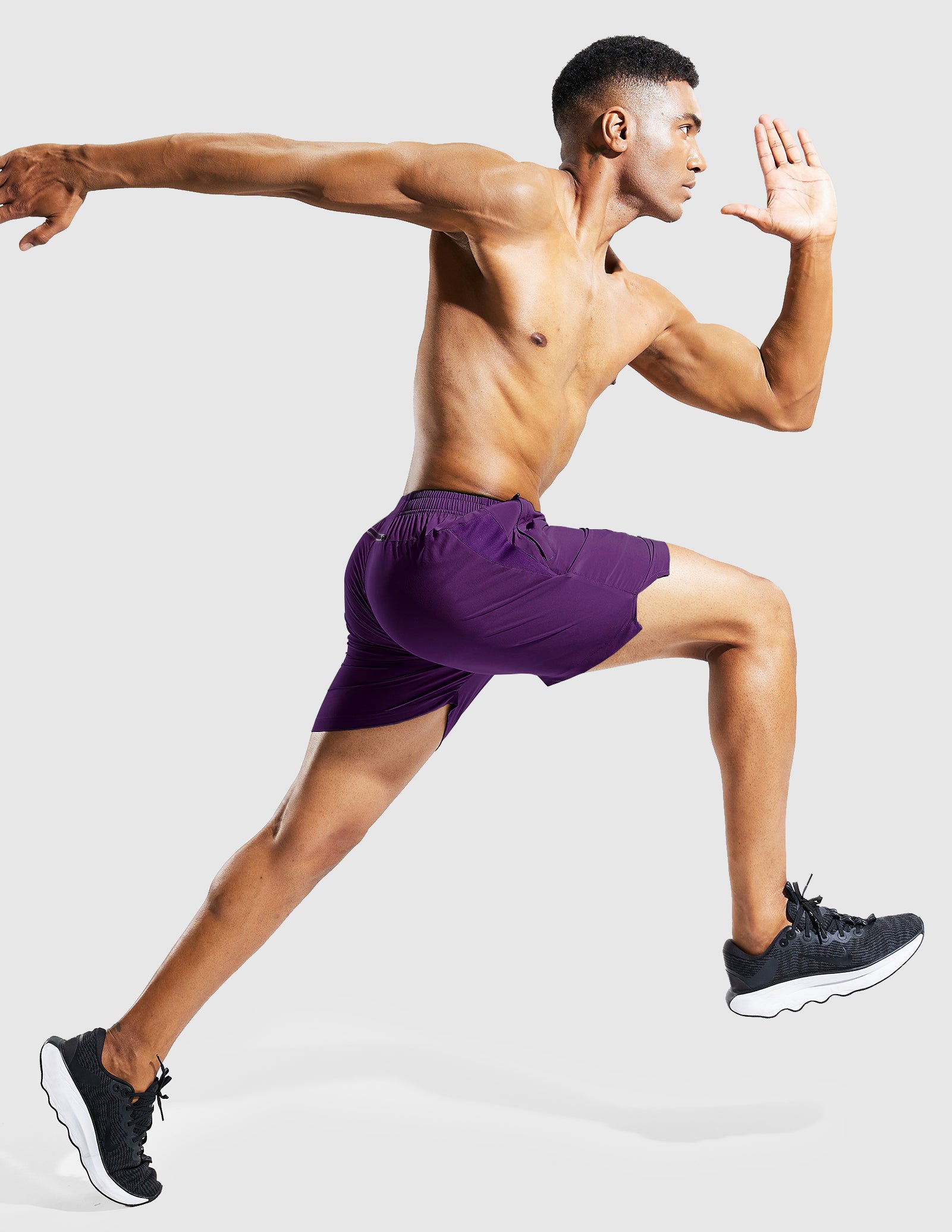 Men's PaceLite Shorts W/ Zipper Pockets 5"