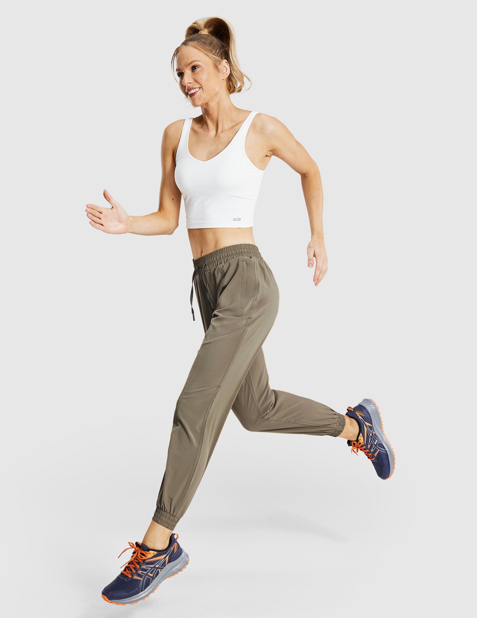 Dames lichtgewicht joggingbroek Sneldrogende wandelbroek