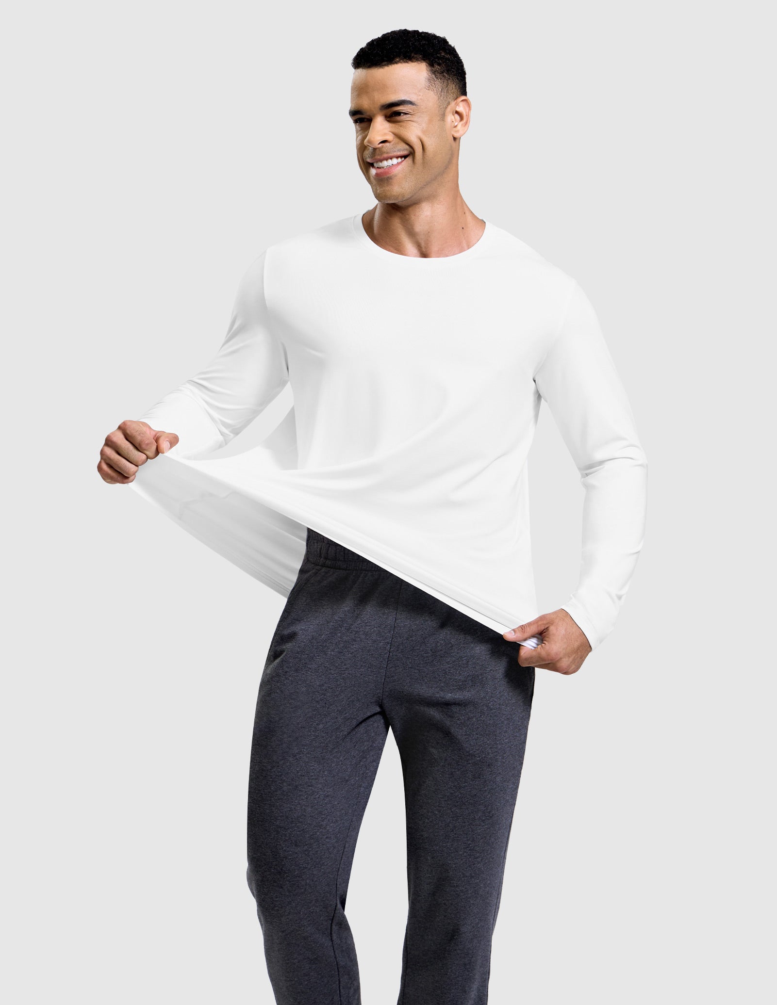 Men’s X-Sofort™ Buttery Soft Long Sleeve Athletic Crew Neck Tee