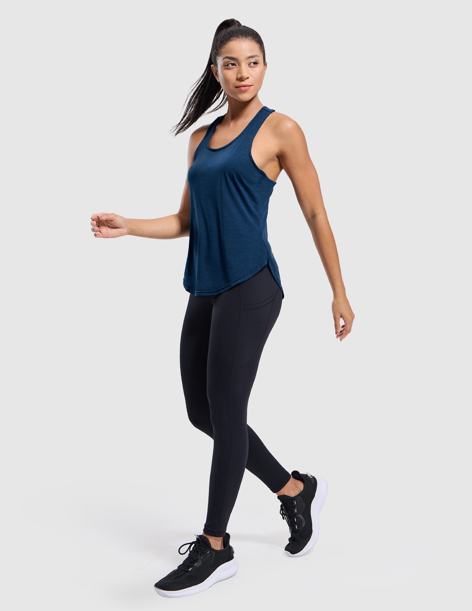 MIER Racerback Women’s Workout Tank Quick Dry Moisture Wicking and Stylish Women Tank Top