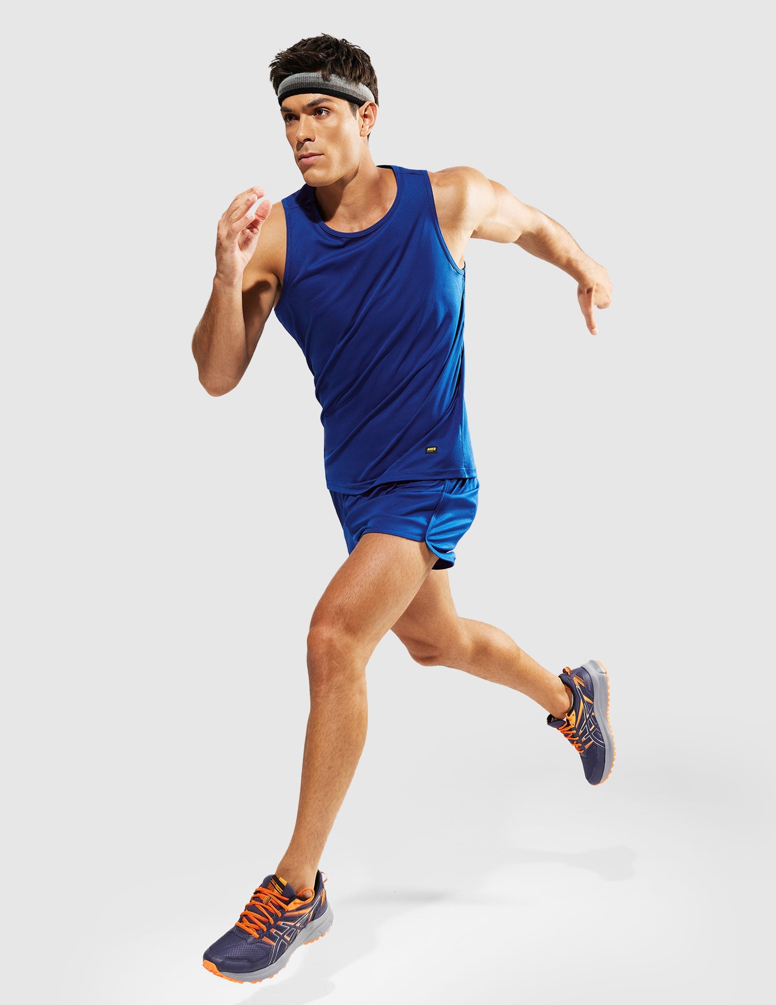 MIER Summer Running Tank Top Lightweight and Sweat Wicking Men's Tank Top