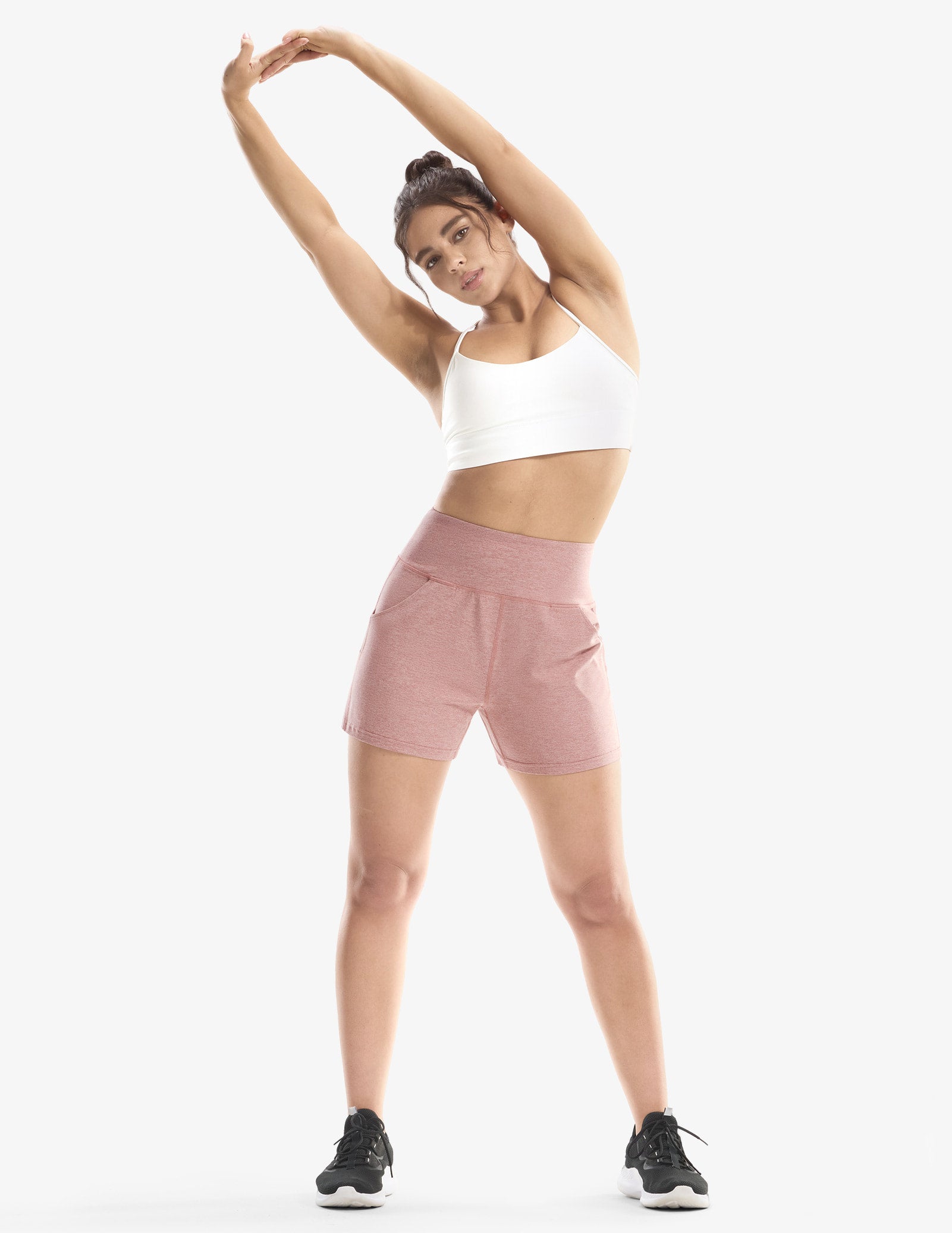 MIER Women’s Ultra-Soft Running Shorts with No-Bounce Phone Pocket Women Shorts