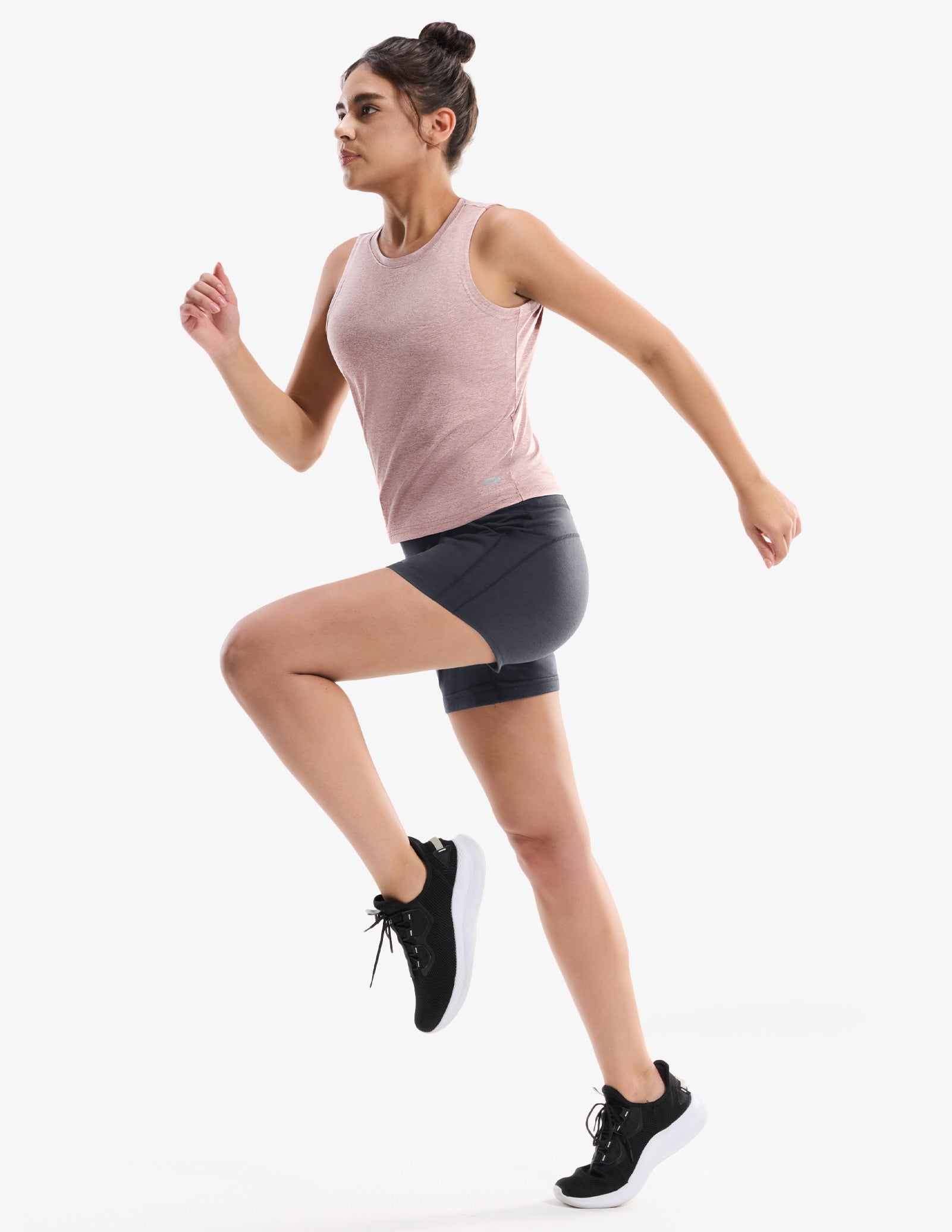 MIER Women’s Buttery-Soft Skimmer Tank Top High-Hip Workout Shirt Women Active Shirt