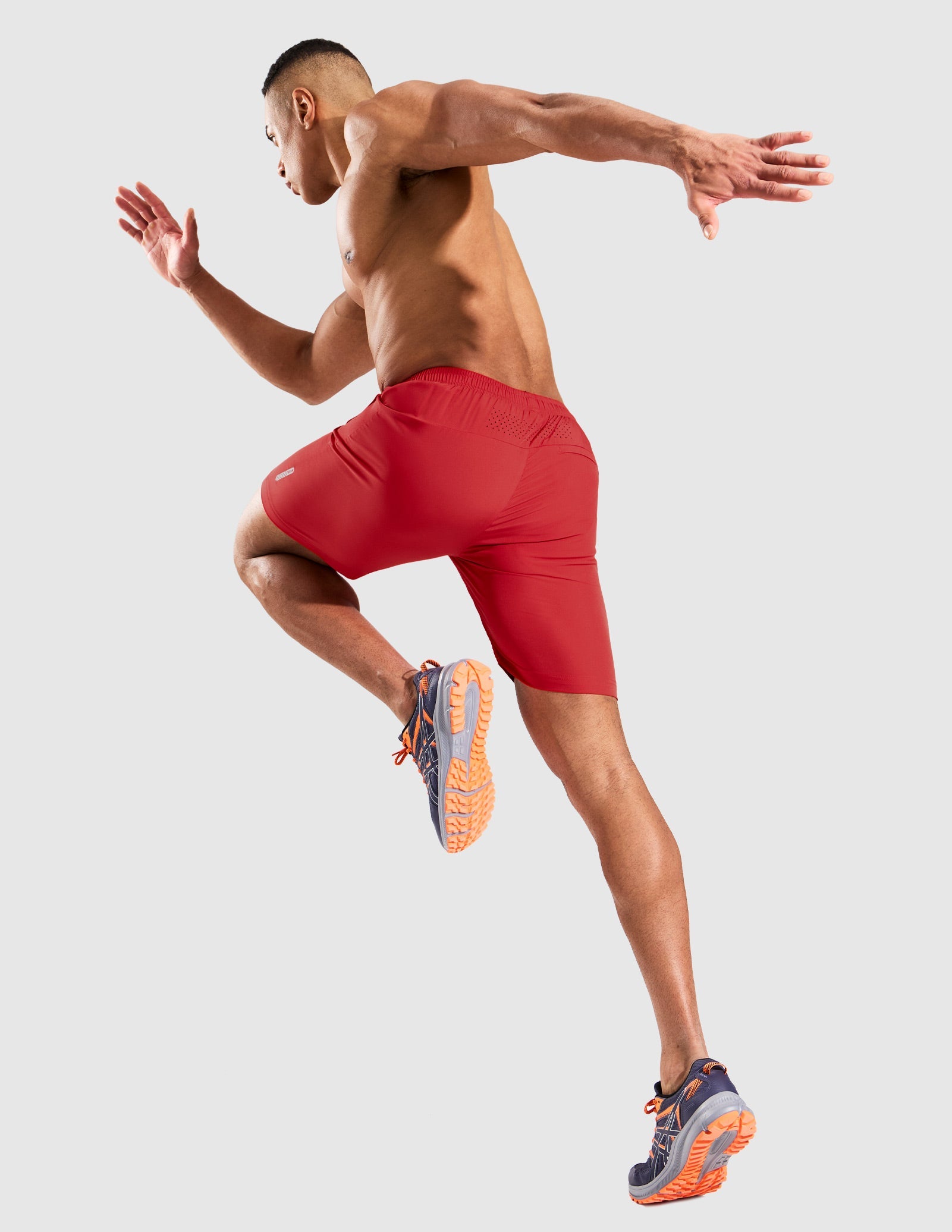 MIER Men’s 7” Athletic Shorts Quick Dry with 3 Zipper Pockets, No Liner Men's Shorts