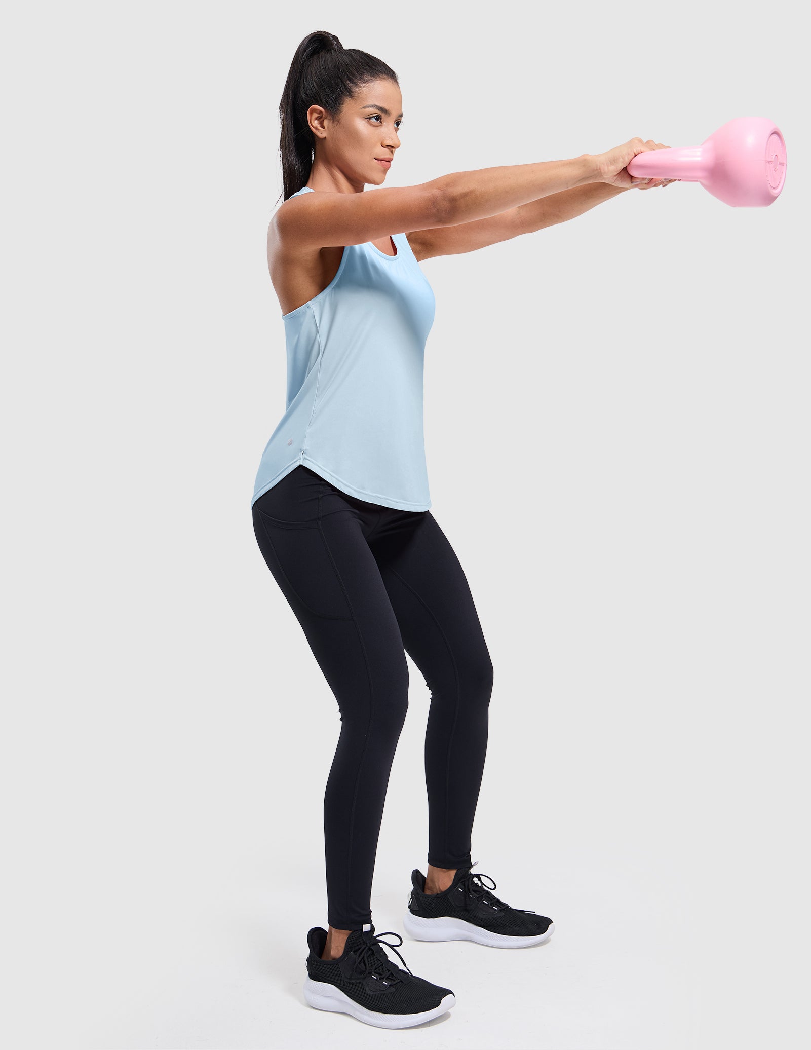 MIER Racerback Women’s Workout Tank Quick Dry Moisture Wicking and Stylish Women Tank Top