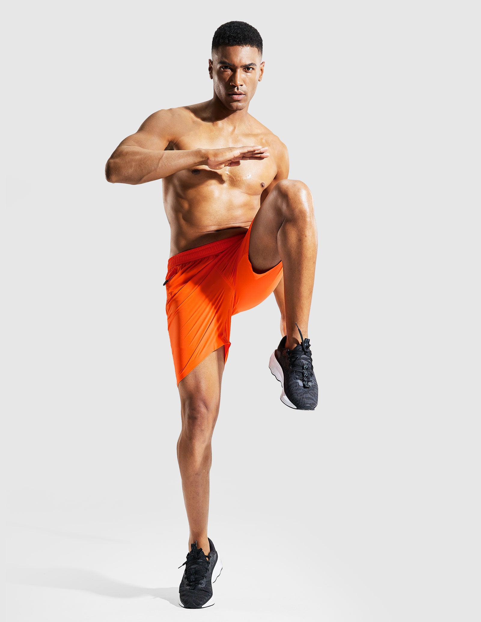 MIER Men's 7 Inch Quick Dry Running Shorts with Phone Pocket Men's Shorts