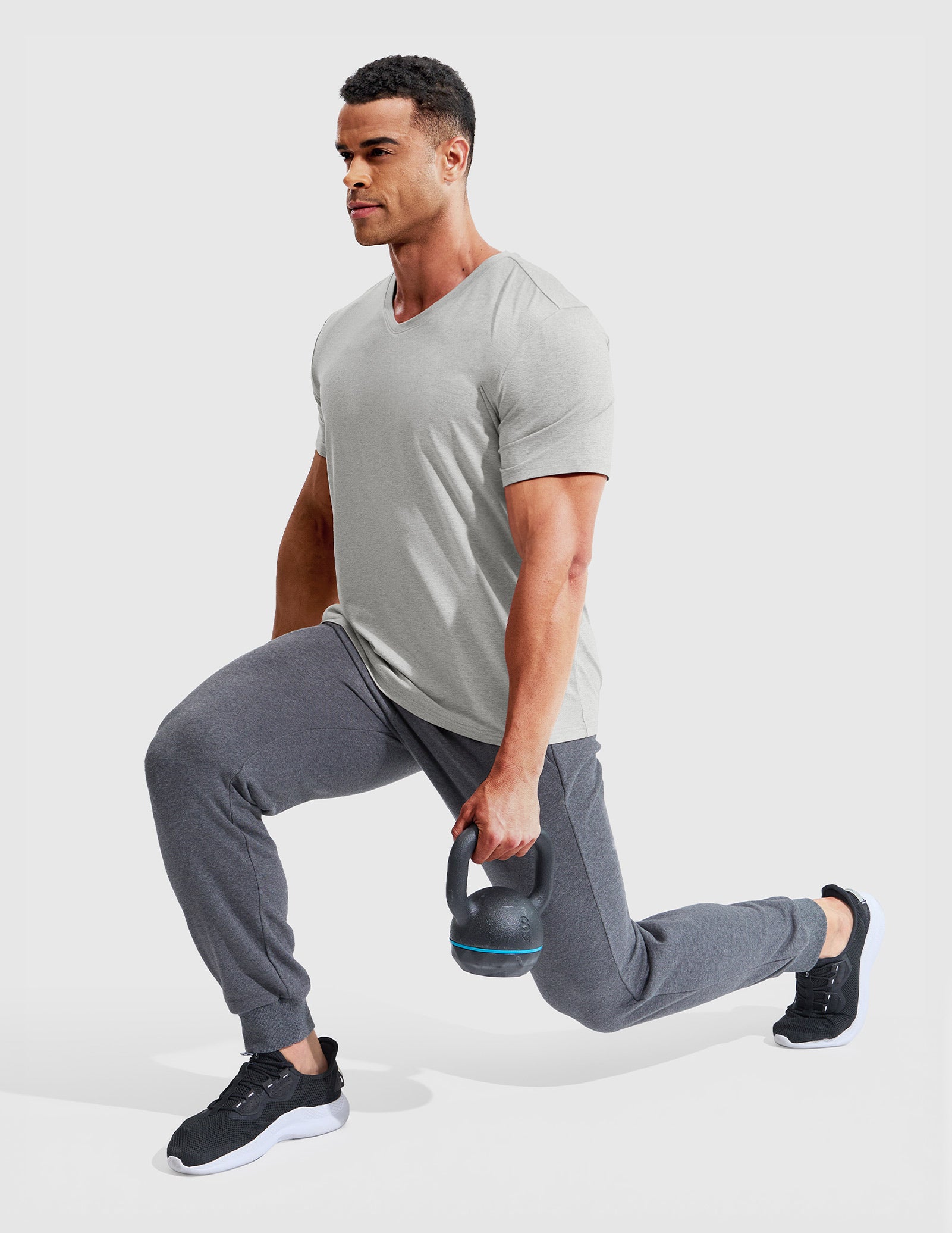 Men’s X-Sofort® Buttery Soft Dry Fit V-Neck Workout T-Shirt