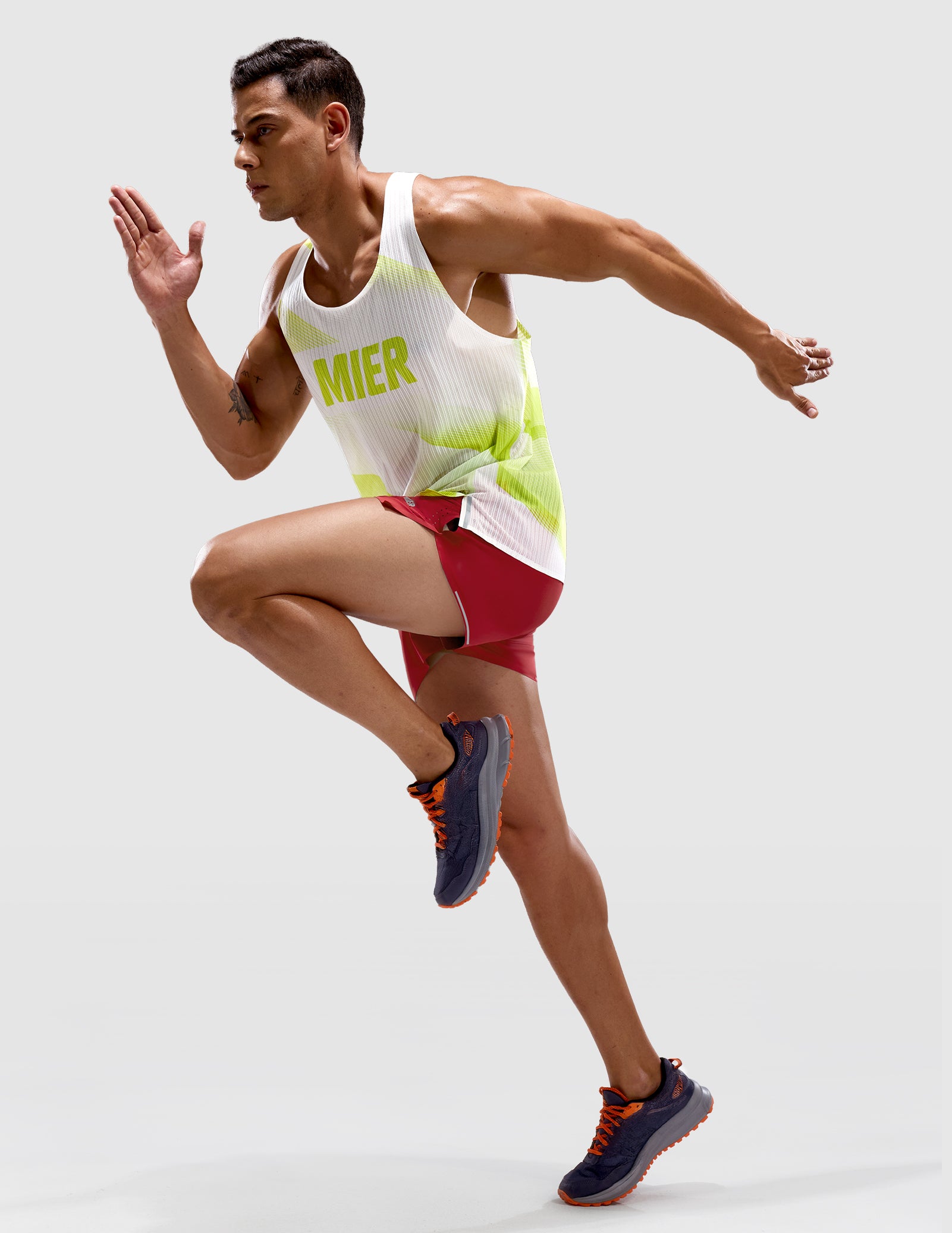 MIER Men’s Running Race Singlet – Ultralight Running Tank Top Men's Tank Top