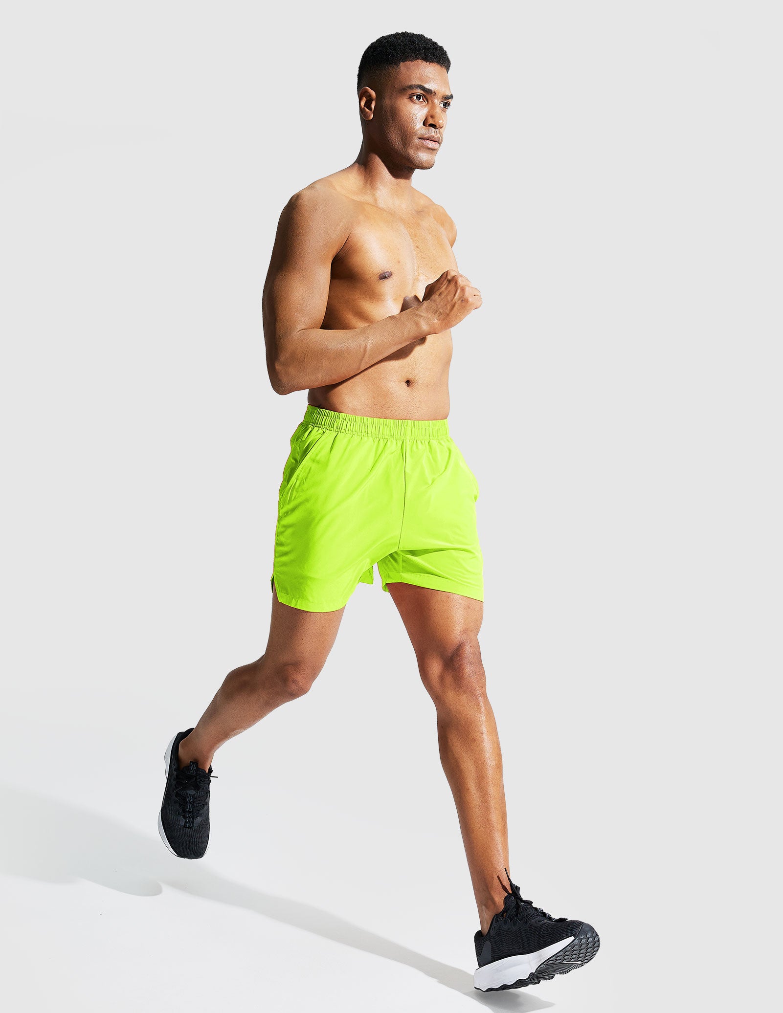 MIER Men's 5 Inch Quick Dry Running Shorts with Pockets Men's Shorts
