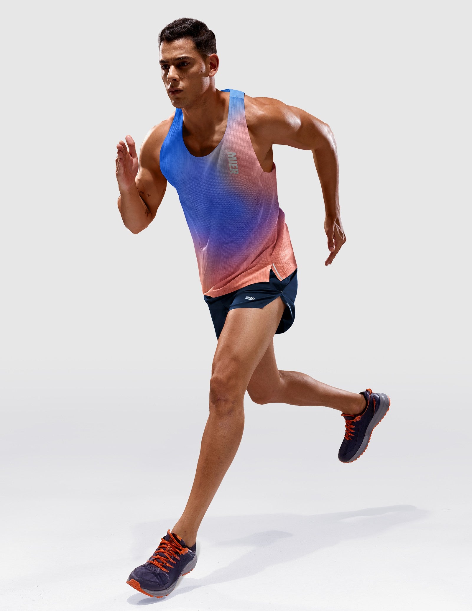 MIER Men’s Running Race Singlet – Ultralight Running Tank Top Men's Tank Top