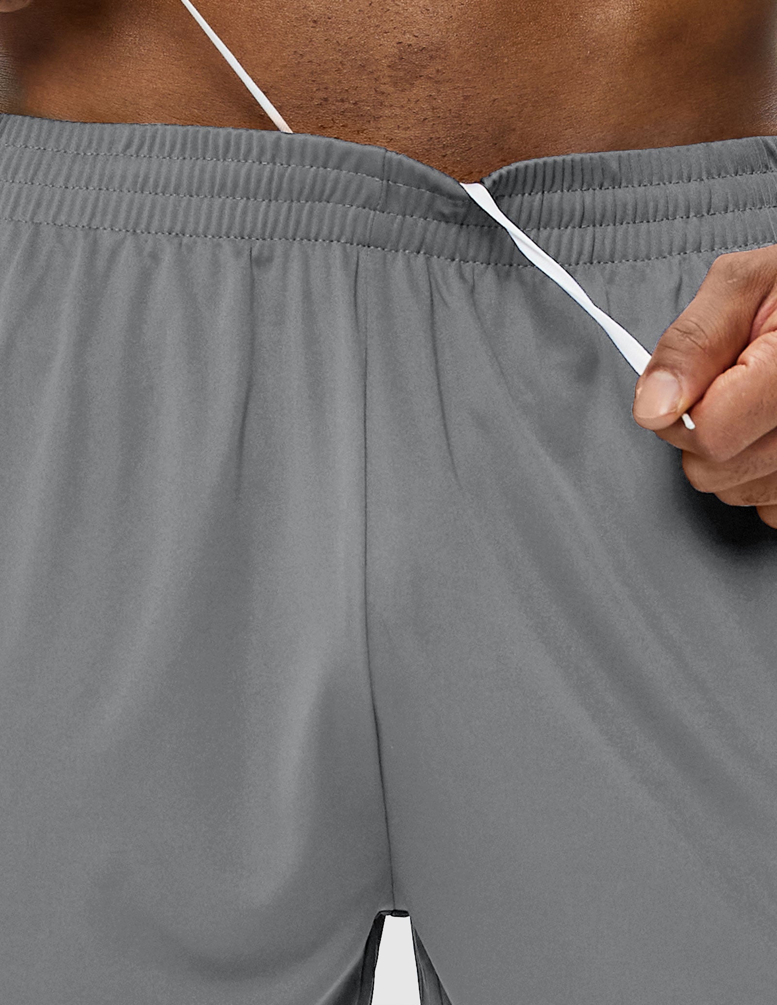 MIER Men Quick-Dry Athletic Running Shorts without Pockets Men's Shorts