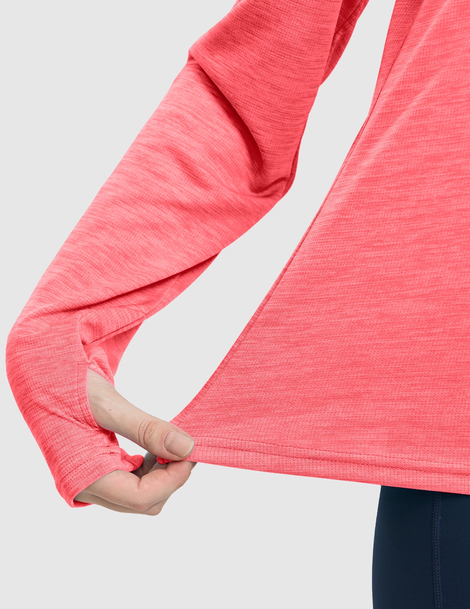 MIER Women's Long Sleeve Hooded Sun Shirt UPF 50+ Performance Hoodie Women Shirts