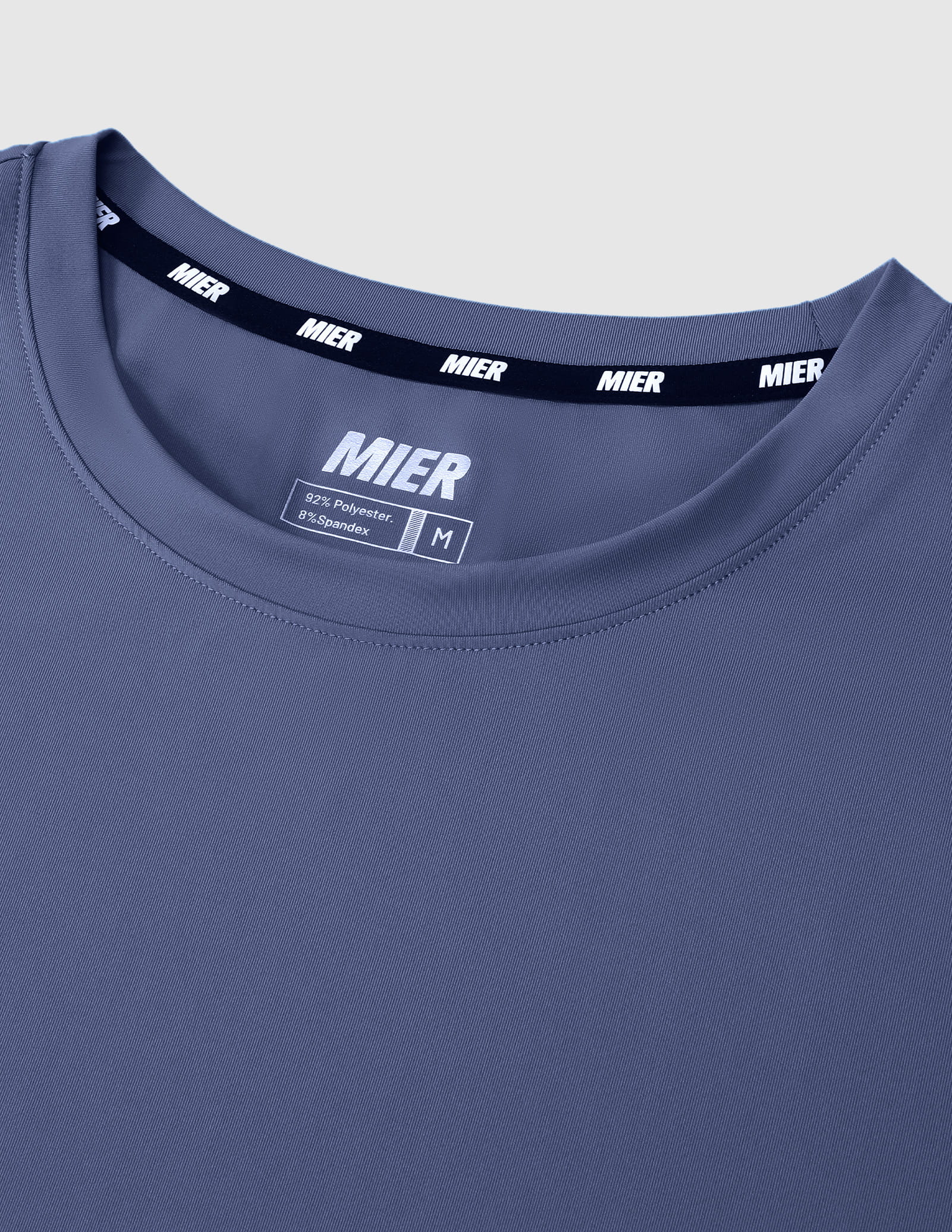 MIER Men’s Workout T-Shirt Dry Fit Short Sleeve UPF 50+ Running Tee Men's T-Shirts