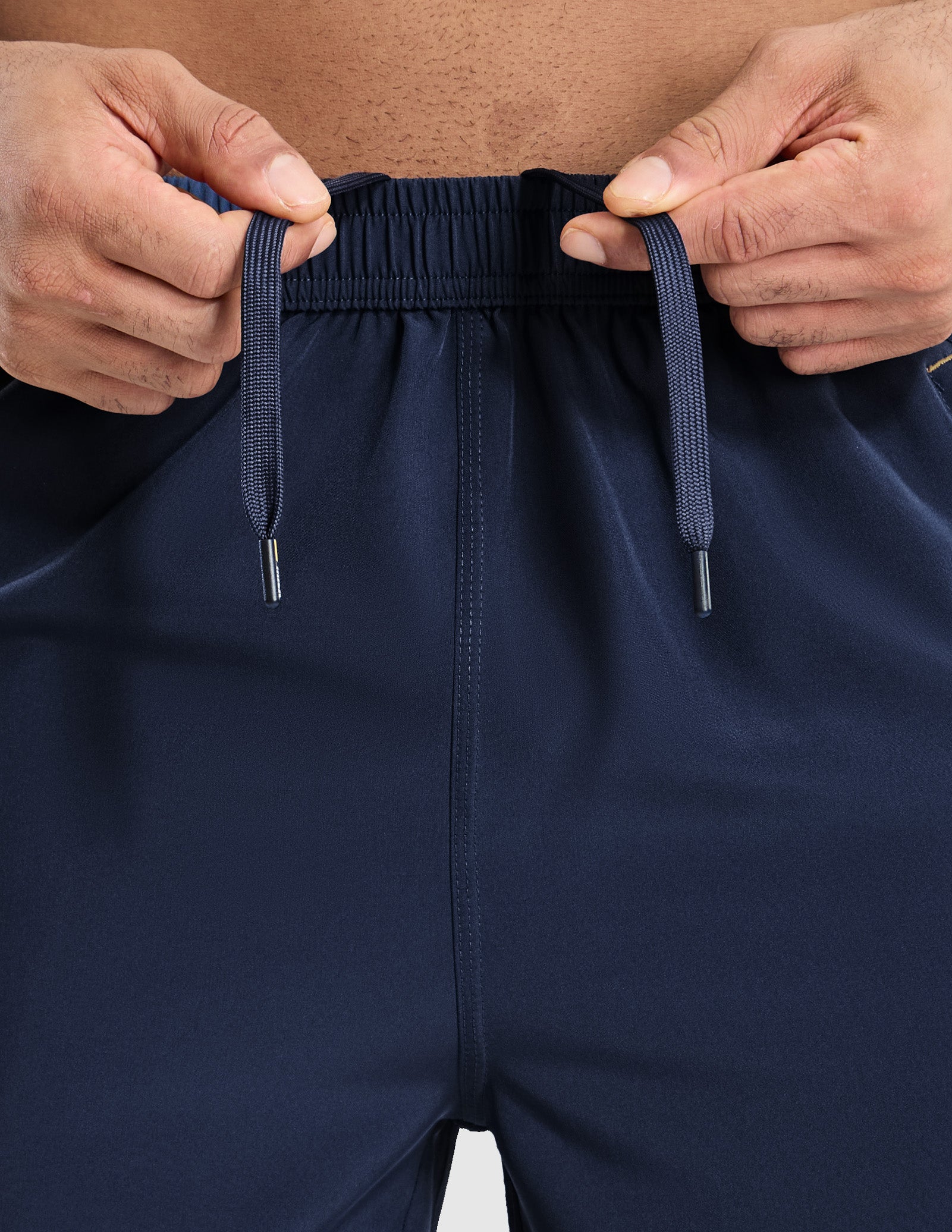 MIER Men's 5 Inch Dry Fit Running Shorts with Zipper Pockets Men's Shorts