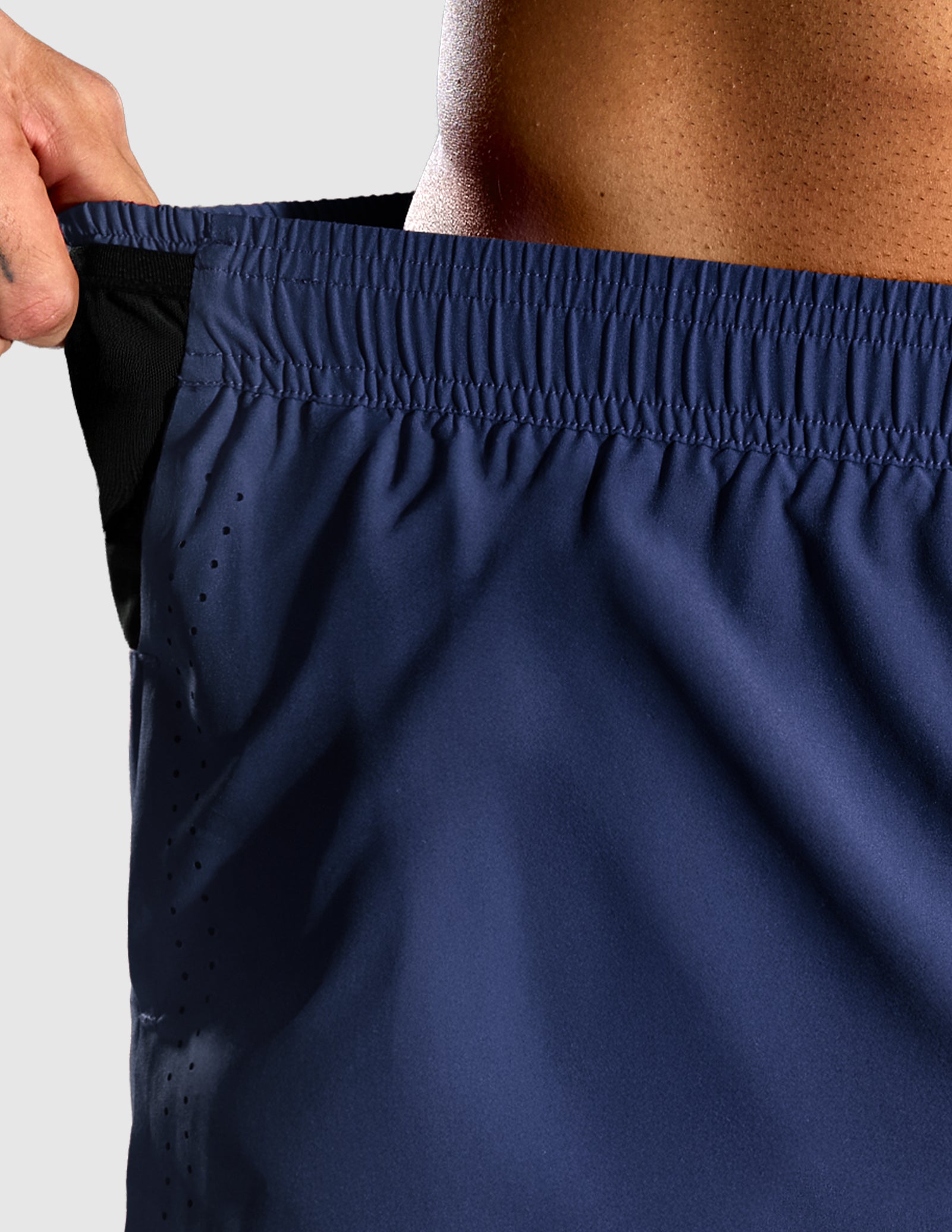 MIER Men's 3.5" Running Shorts Lightweight Marathon Training Shorts Men's Shorts