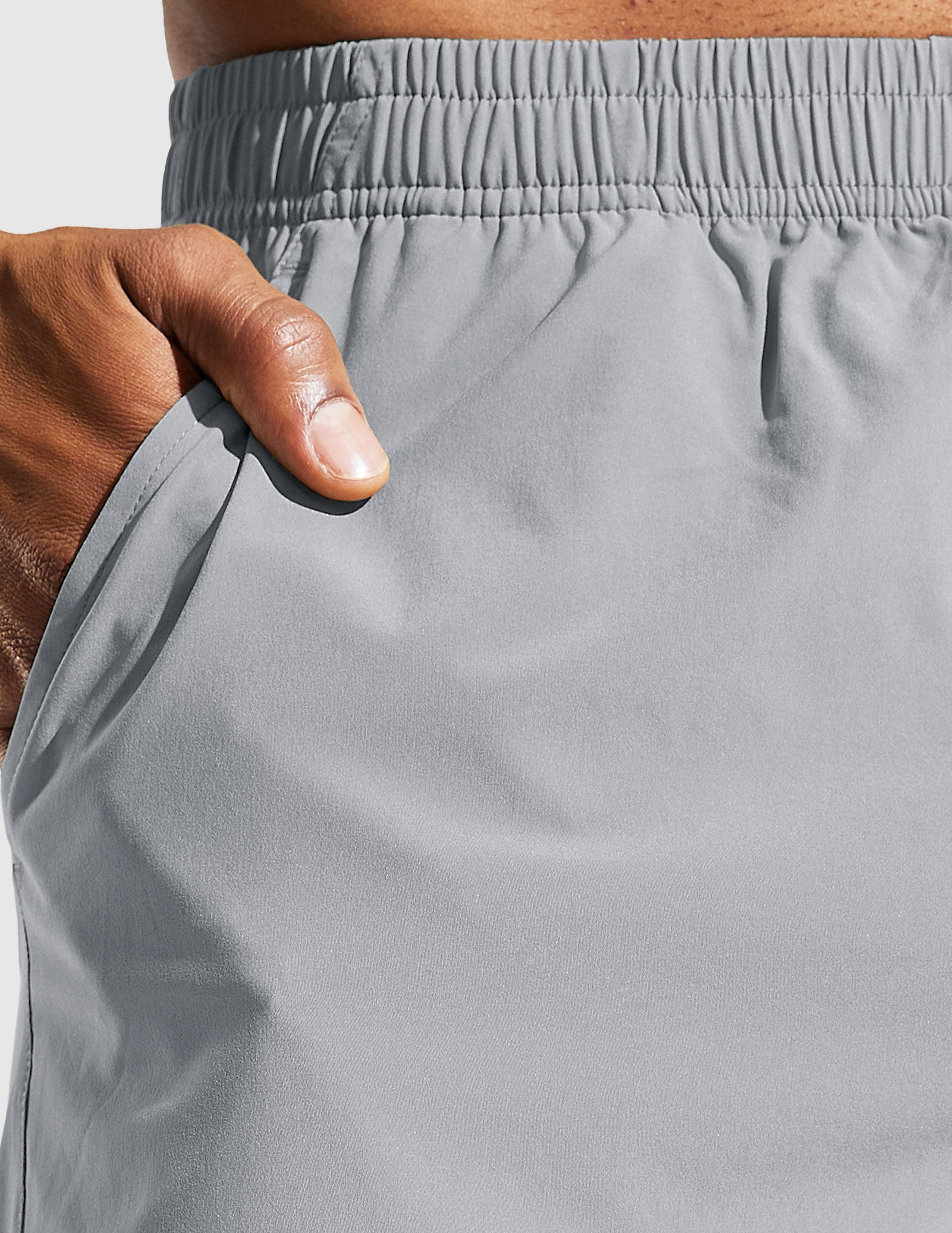 MIER Men's 5 Inch Quick Dry Running Shorts with Pockets Men's Shorts