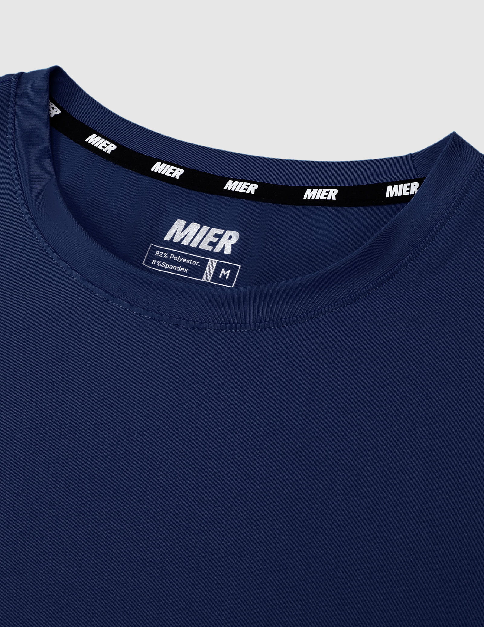 MIER Men’s Workout T-Shirt Dry Fit Short Sleeve UPF 50+ Running Tee Men's T-Shirts