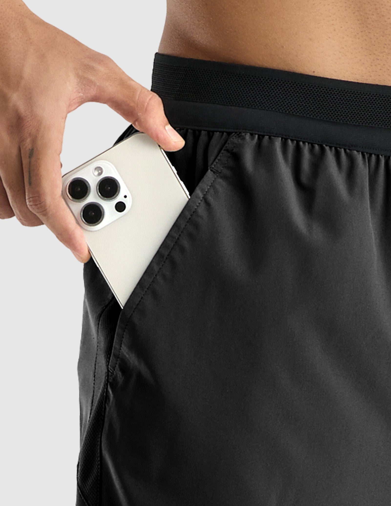 MIER Men’s 5” Quick Dry Performance Shorts with 3 Pockets Men's Shorts