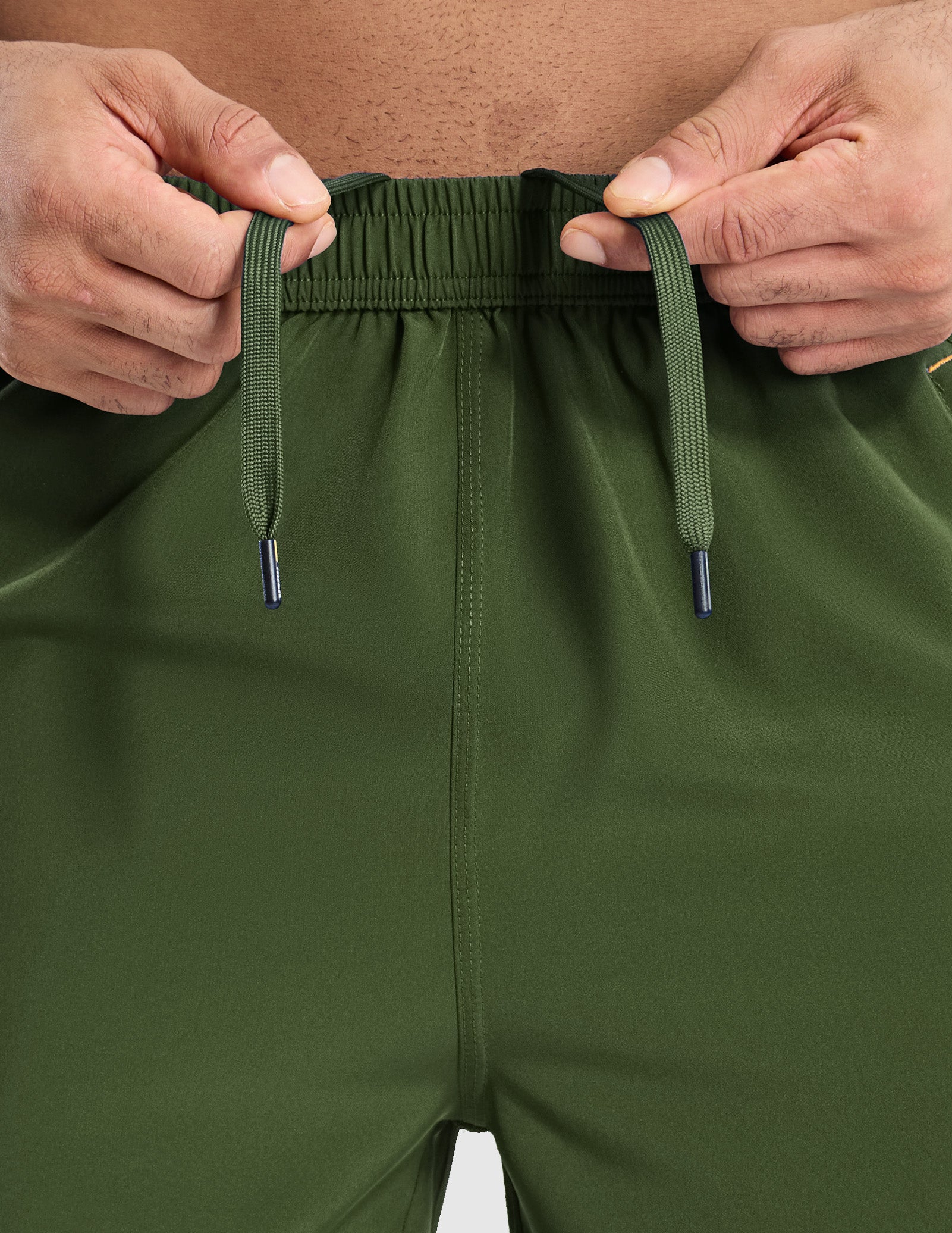 MIER Men's 5 Inch Dry Fit Running Shorts with Zipper Pockets Men's Shorts