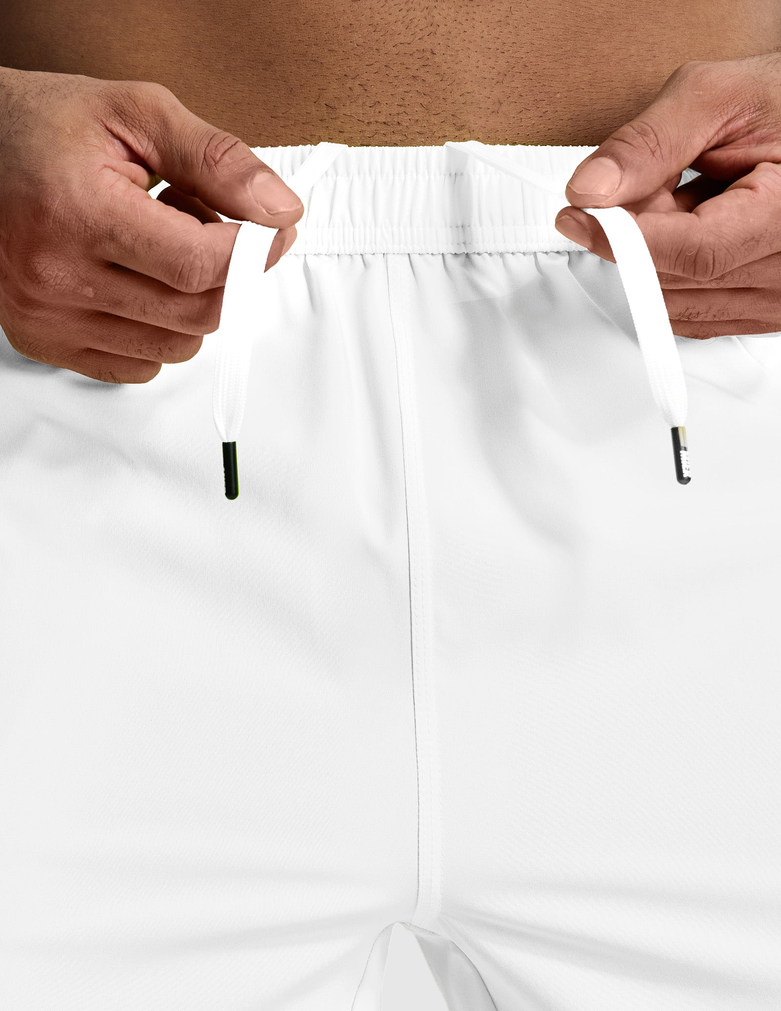 MIER Men's 5 Inch Dry Fit Running Shorts with Zipper Pockets Men's Shorts