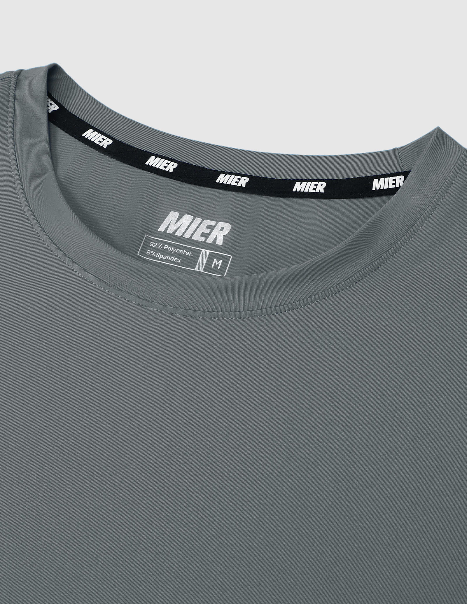 MIER Men’s Workout T-Shirt Dry Fit Short Sleeve UPF 50+ Running Tee Men's T-Shirts