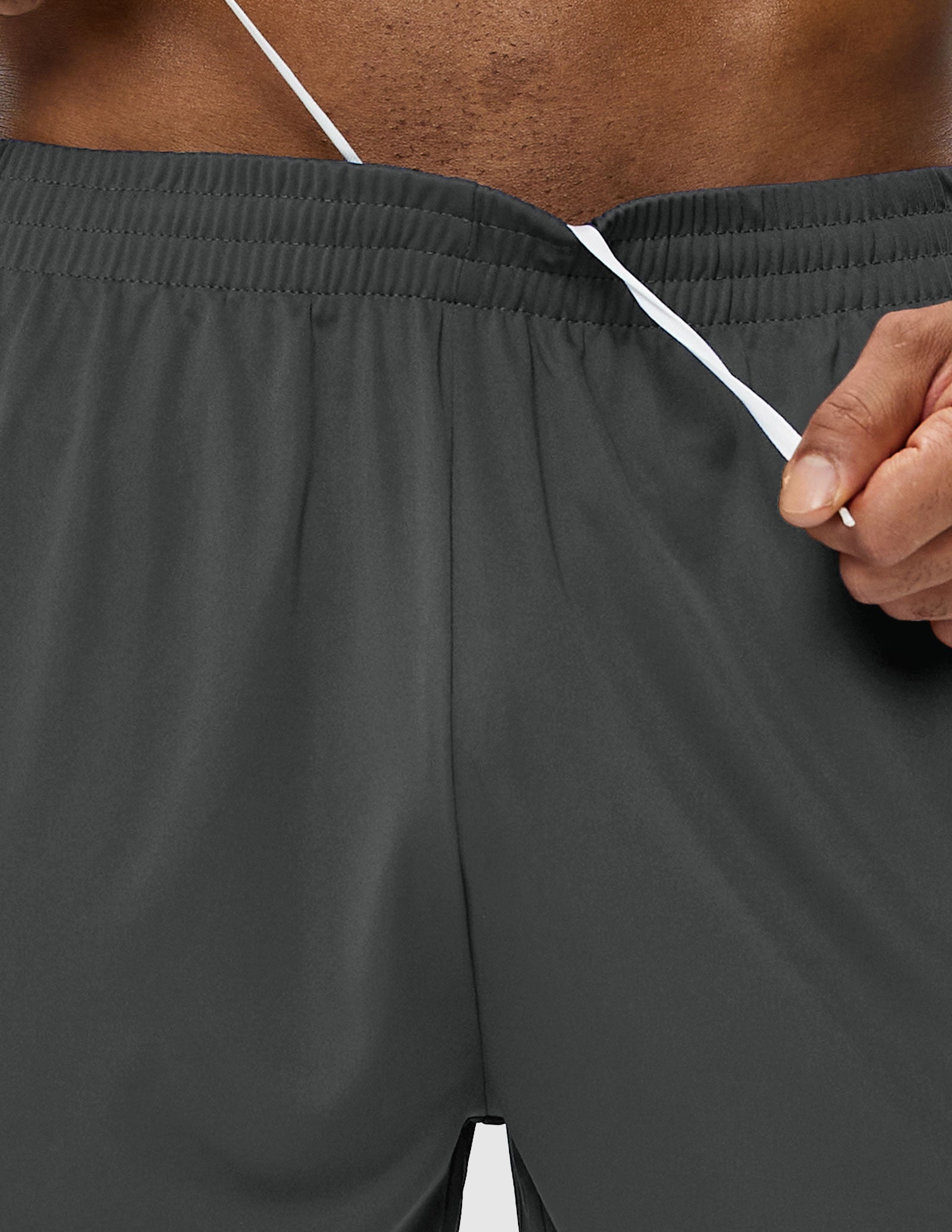 MIER Men Quick-Dry Athletic Running Shorts without Pockets Men's Shorts