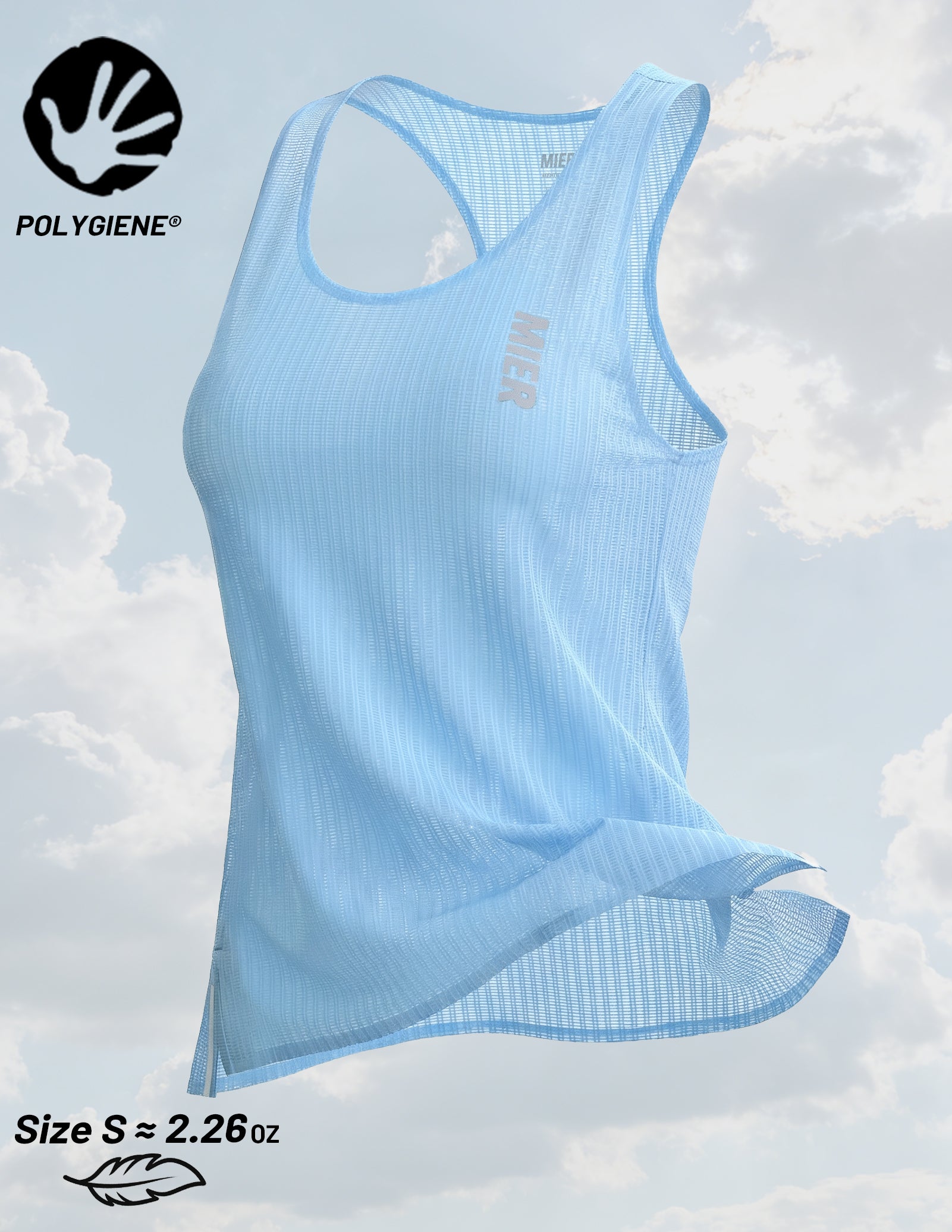 MIER Women's Running Singlet – Ultralight Race Tank Women Tank Top
