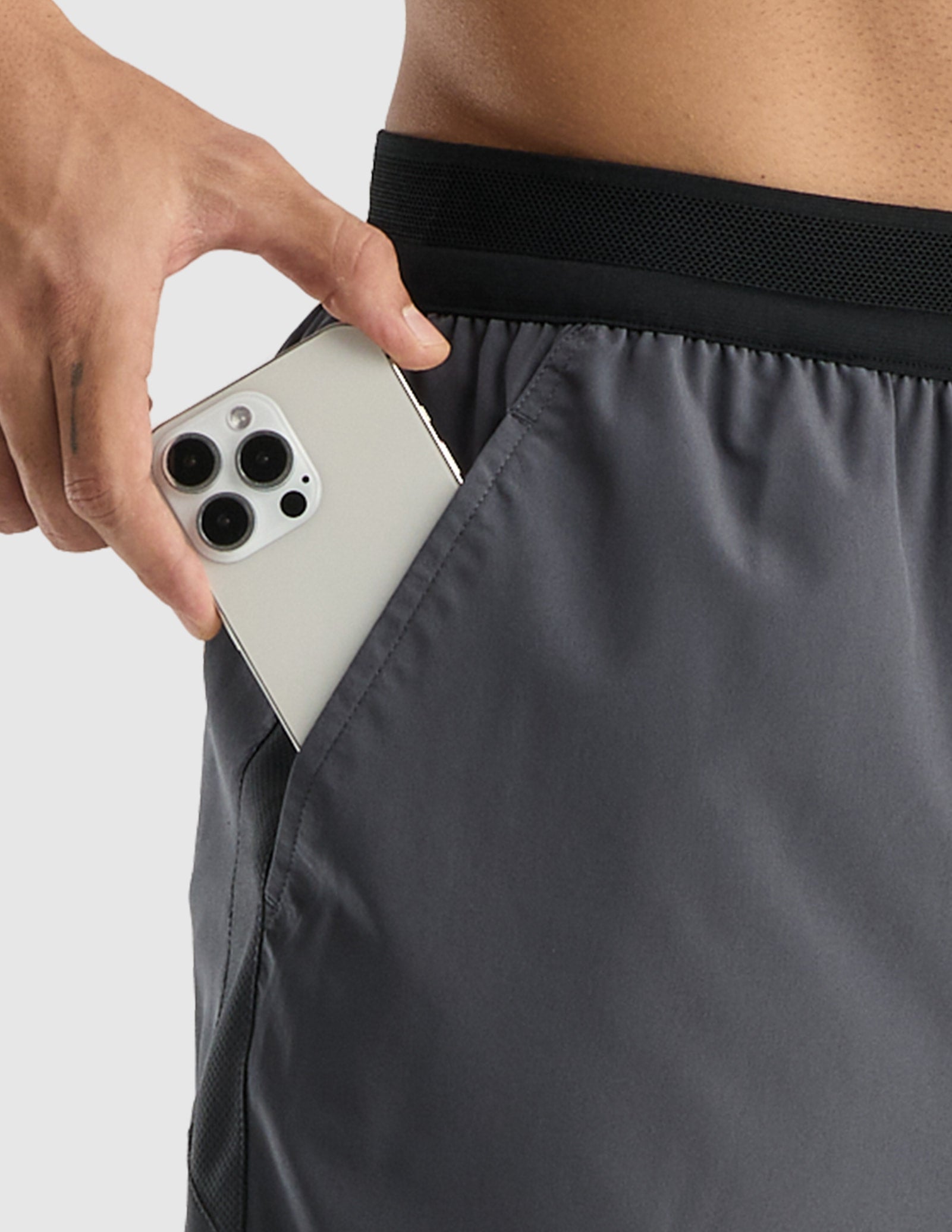 MIER Men’s 5” Quick Dry Performance Shorts with 3 Pockets Men's Shorts