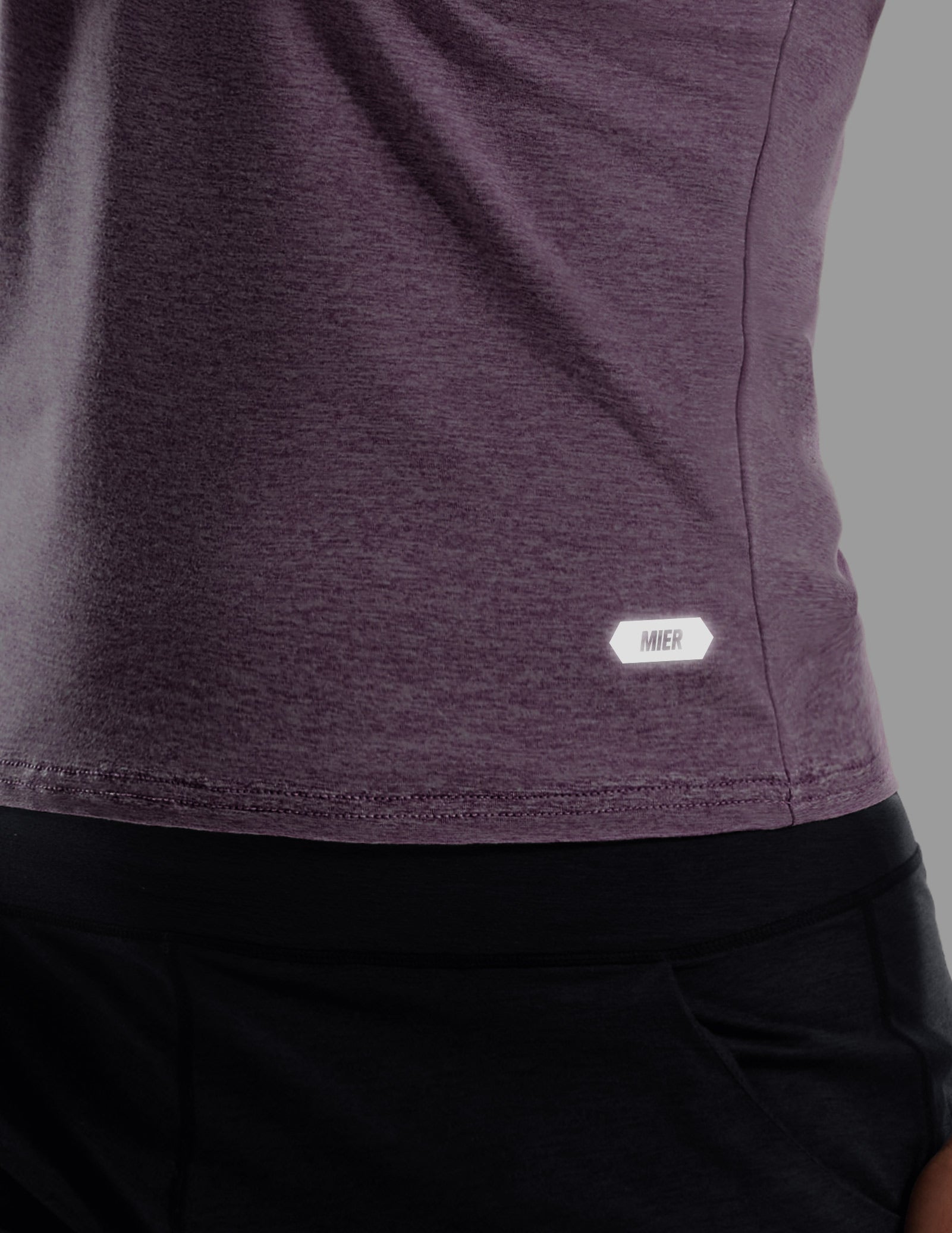 MIER Women’s Buttery-Soft Skimmer Tank Top High-Hip Workout Shirt Women Active Shirt