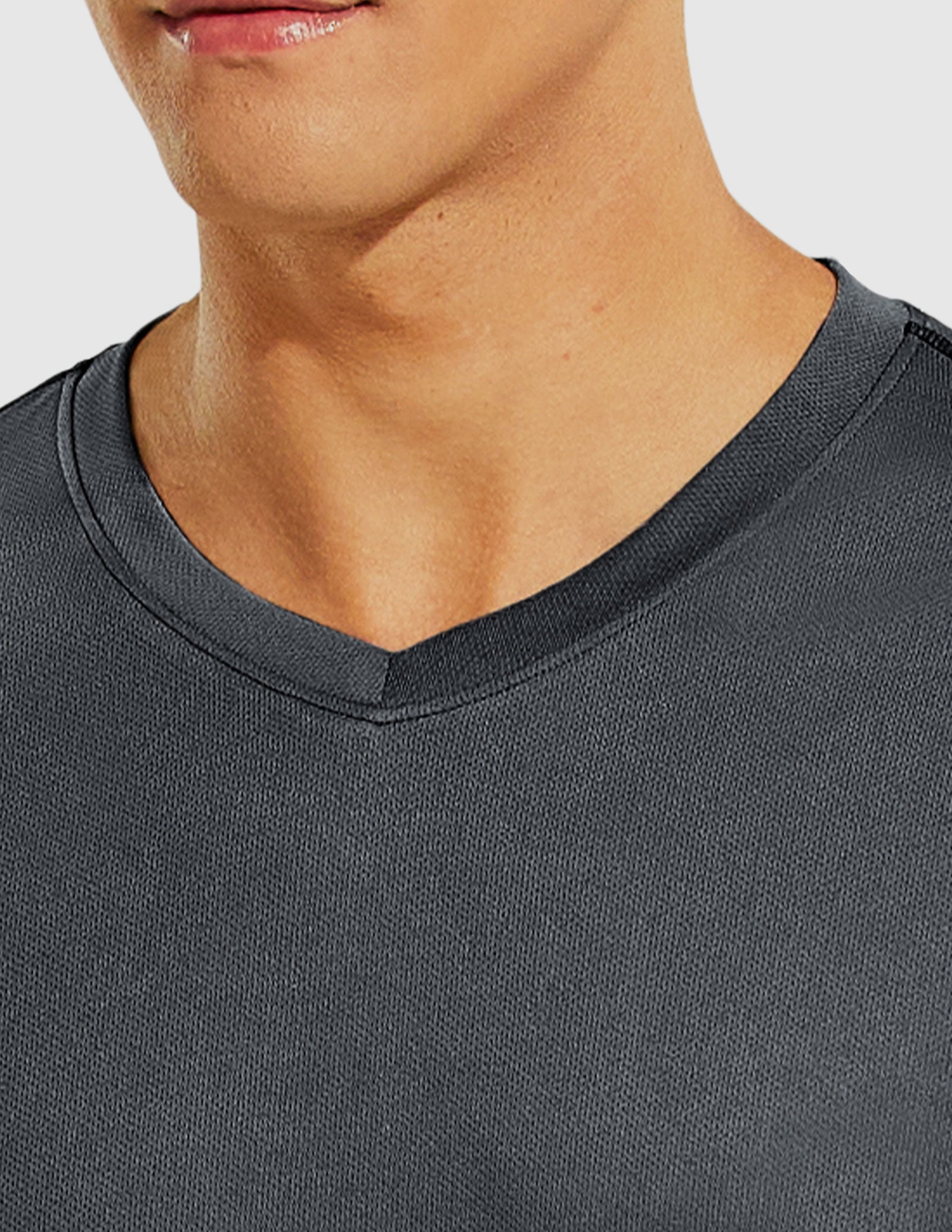 MIER Men's Dry Fit Performance Tees Eco Friendly and Moisture Wicking Men's T-Shirts