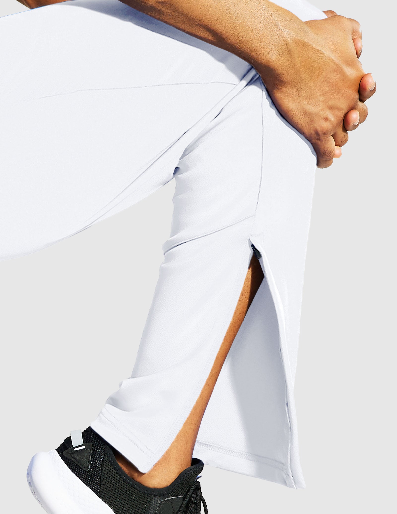 MIER Men's Stretch Athletic Joggers for Running and Gym Men's Train Pants