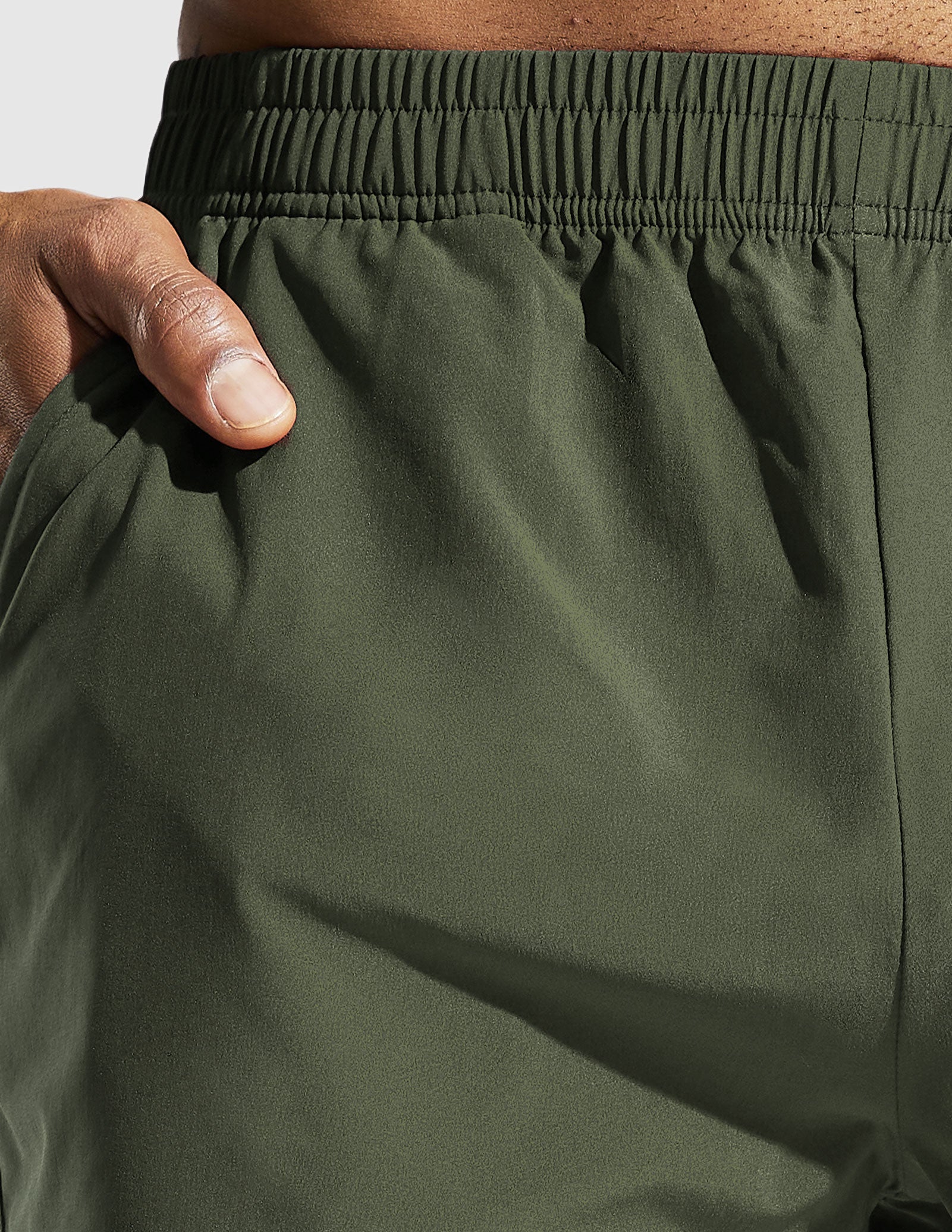 MIER Men's 5 Inch Quick Dry Running Shorts with Pockets Men's Shorts