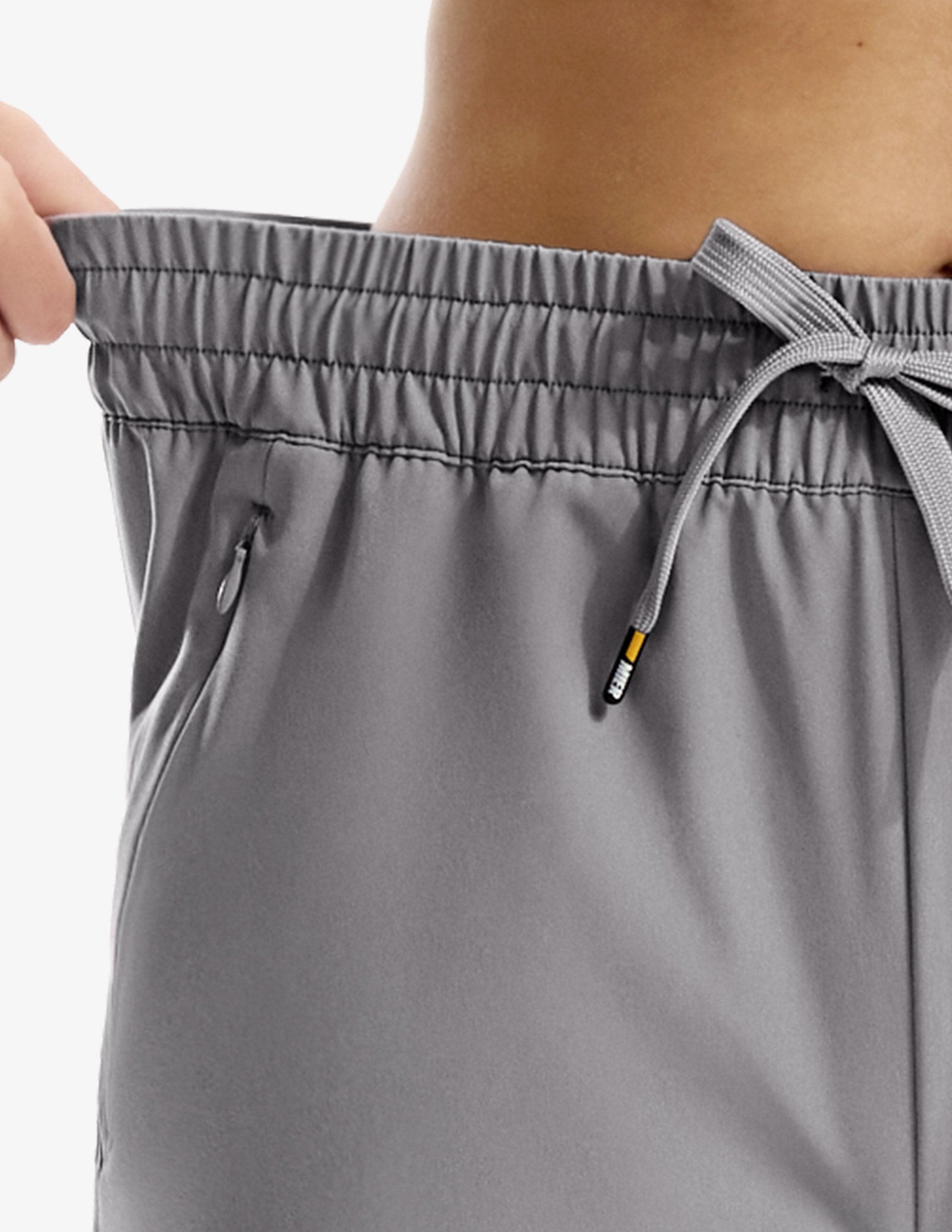 MIER Women's 5" Running Shorts with Secure Zipper Pockets Women Shorts