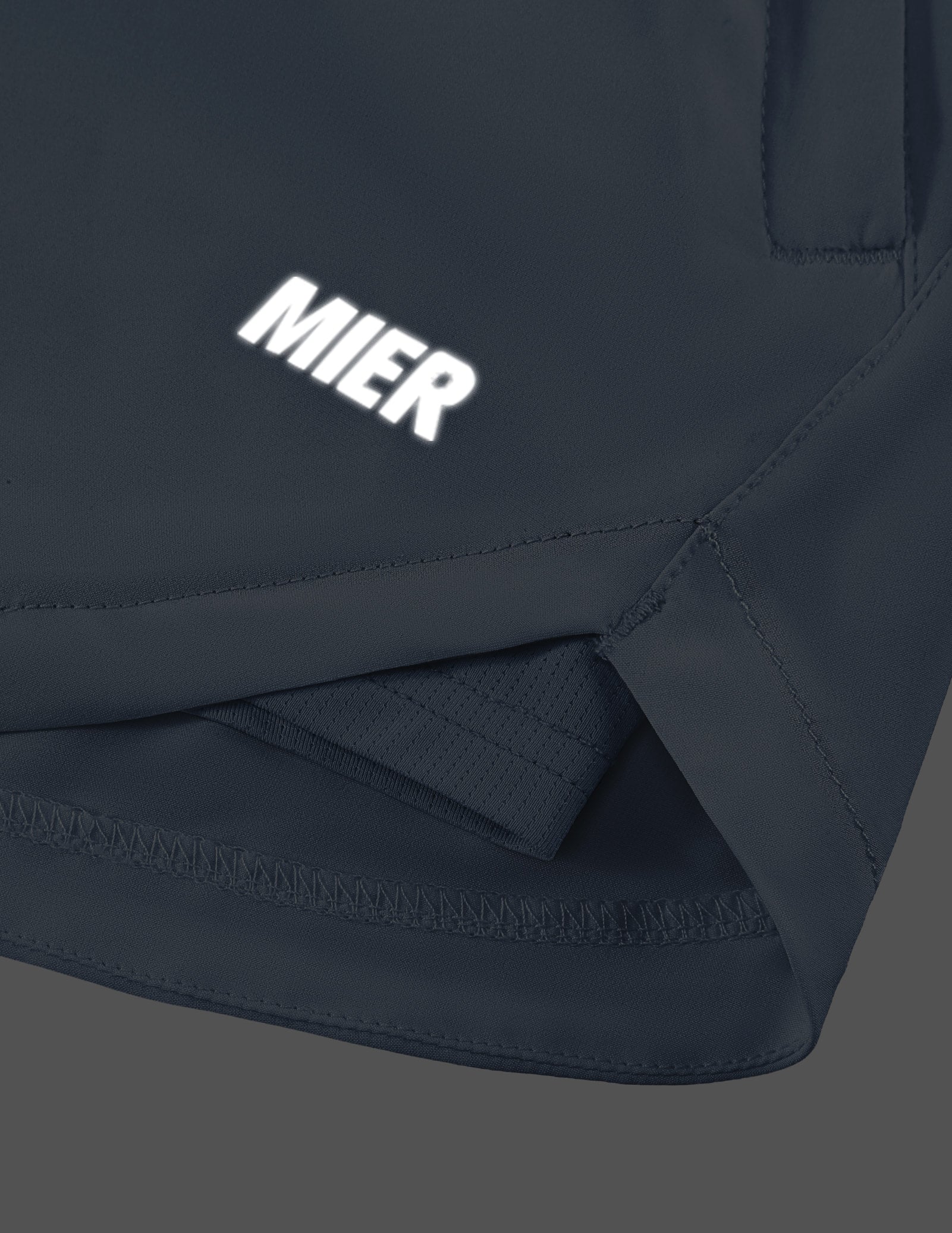 MIER Women’s 3” Running Shorts with Zipper Pockets Women Shorts