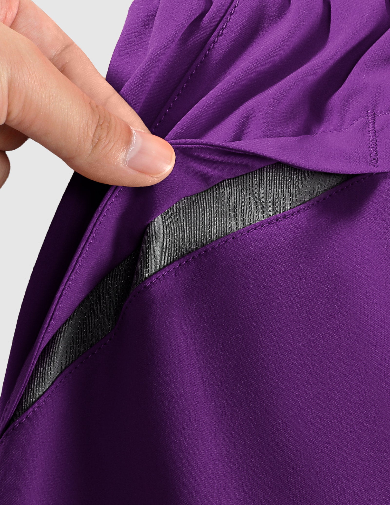 MIER Women’s 3” Running Shorts with Zipper Pockets Women Shorts