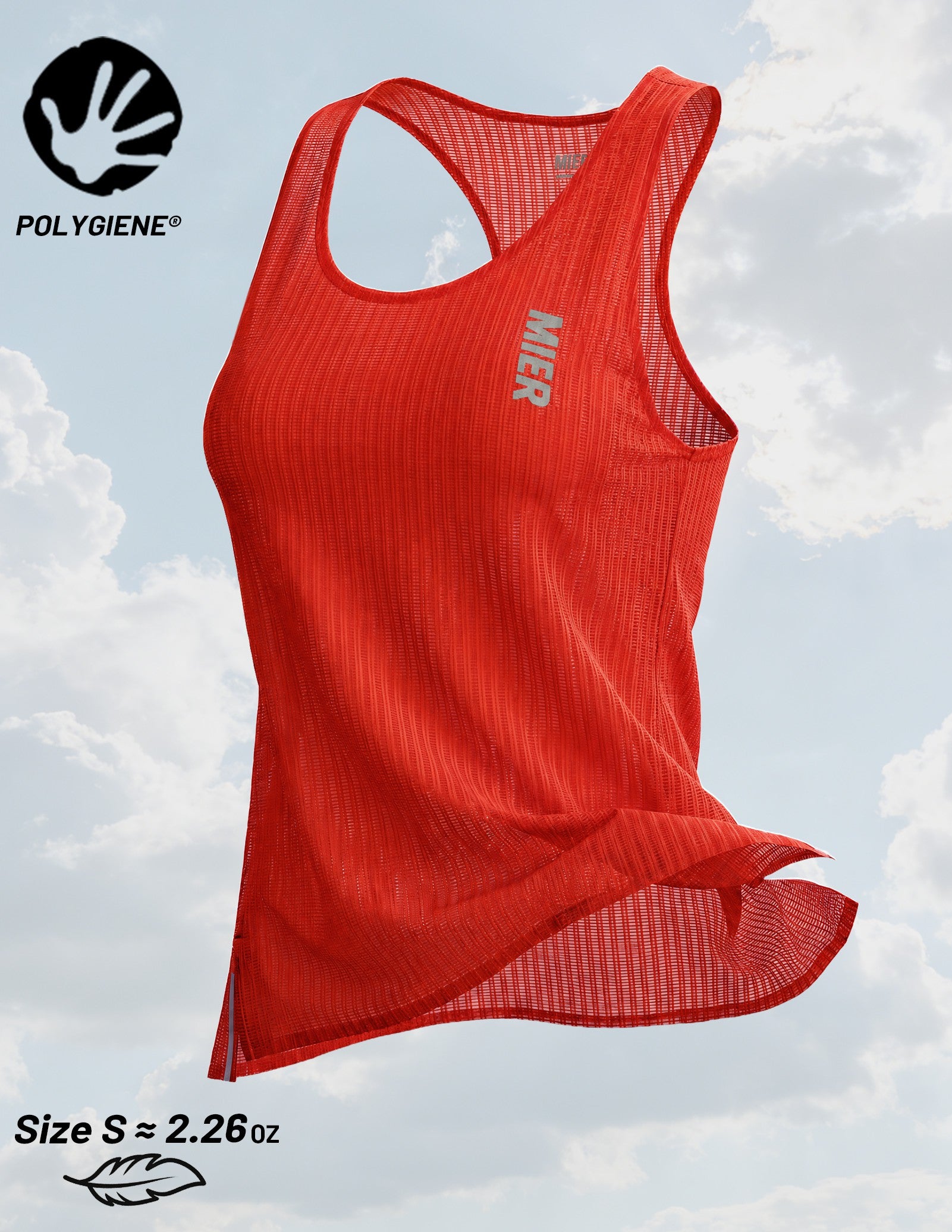 MIER Women's Running Singlet – Ultralight Race Tank Women's Tank Top