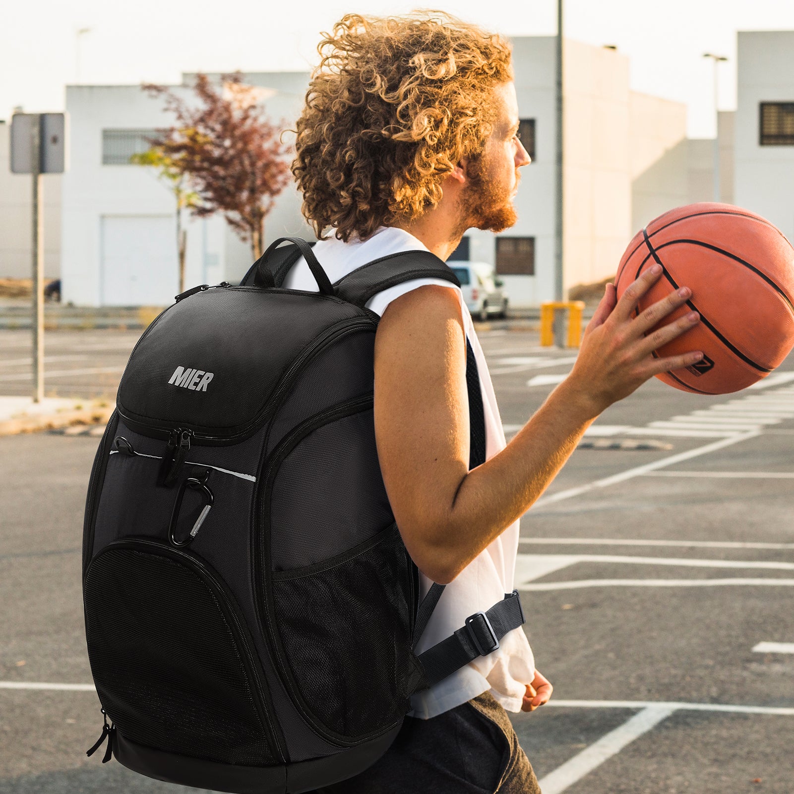 bagland roomy laptop and basketball backpack Bigger Than Elite there is a full workstation where you can store all your accessories Laptop Backpack Bagland Basketball Backpack