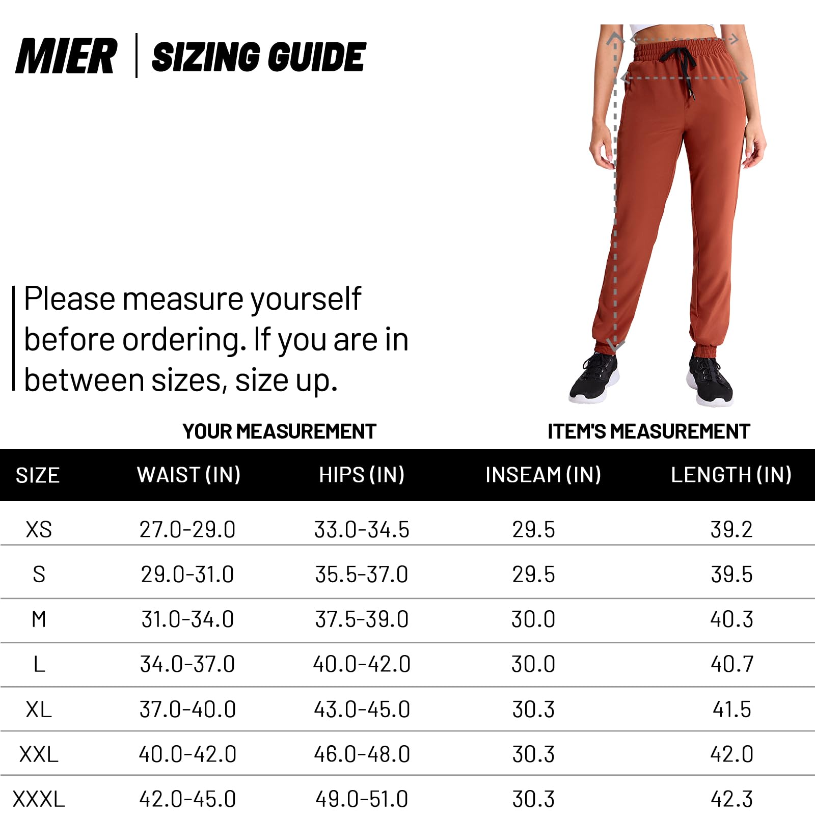 Women's Lightweight Jogger Pants with Zipper Pockets