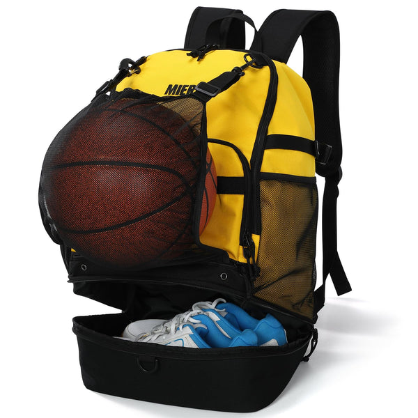Basketball Backpack MIER Large Gym Bag With Separate Ball Pocket