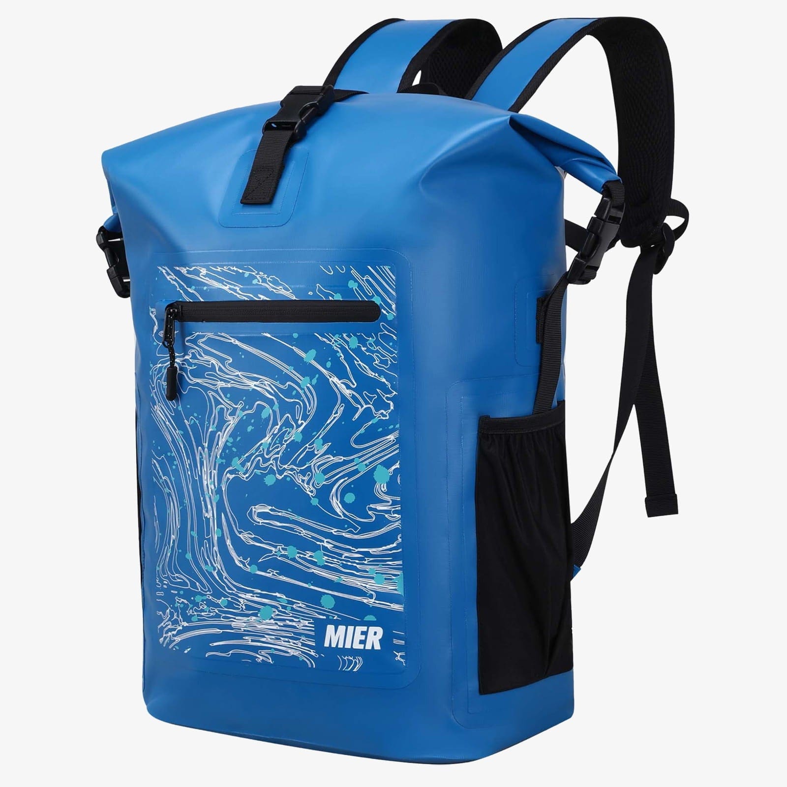 Dry Backpack Waterproof Bag Roll Top Floating Dry Sack, Blue