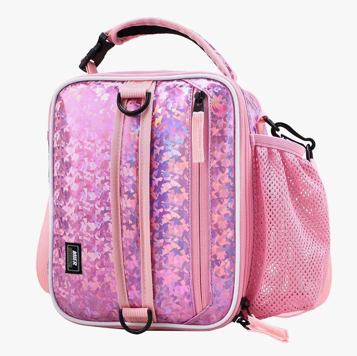 Lunch Bag Insulated Lunch Cooler, Pink