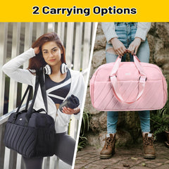 Gym Bag for Women Cute Travel Duffle Bags with Shoes Compartment Gym Duffel Bag MIER