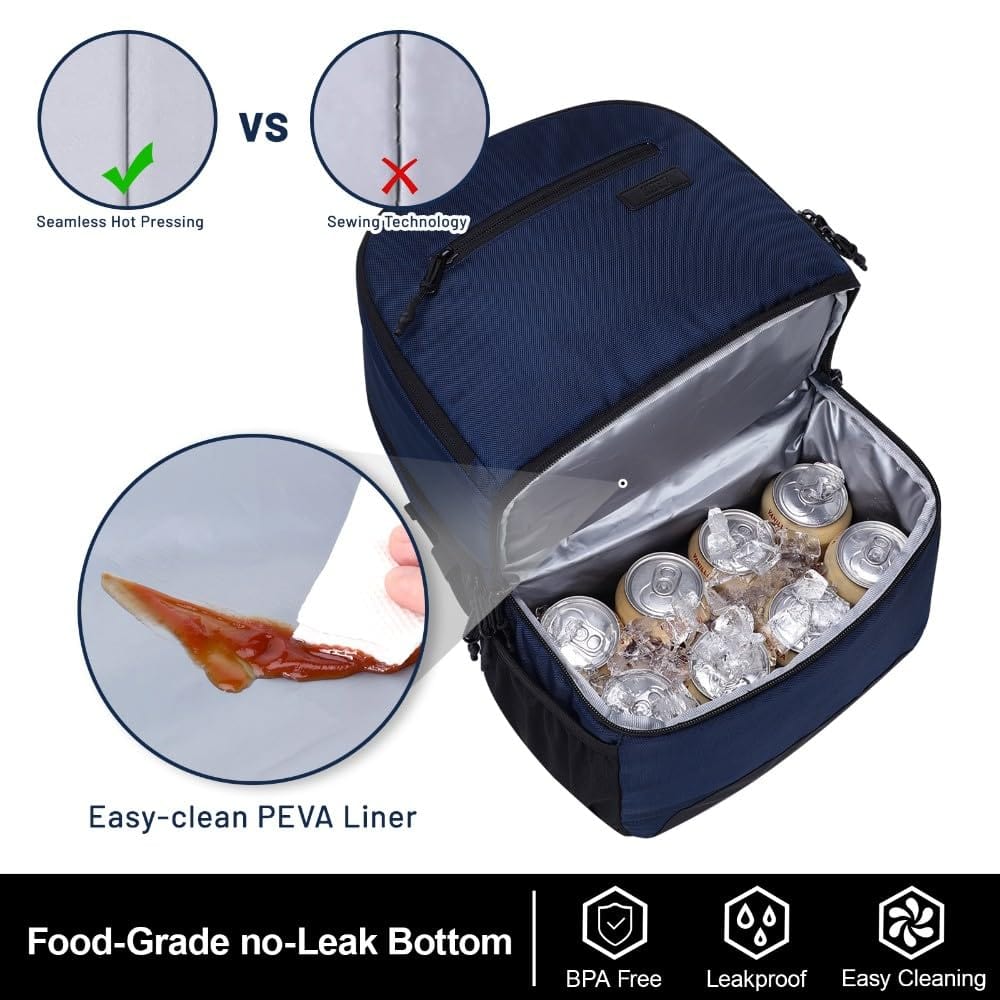 XXL Sac Isotherme iolé pour Boissons & Snacks, Sac Pique-Nique