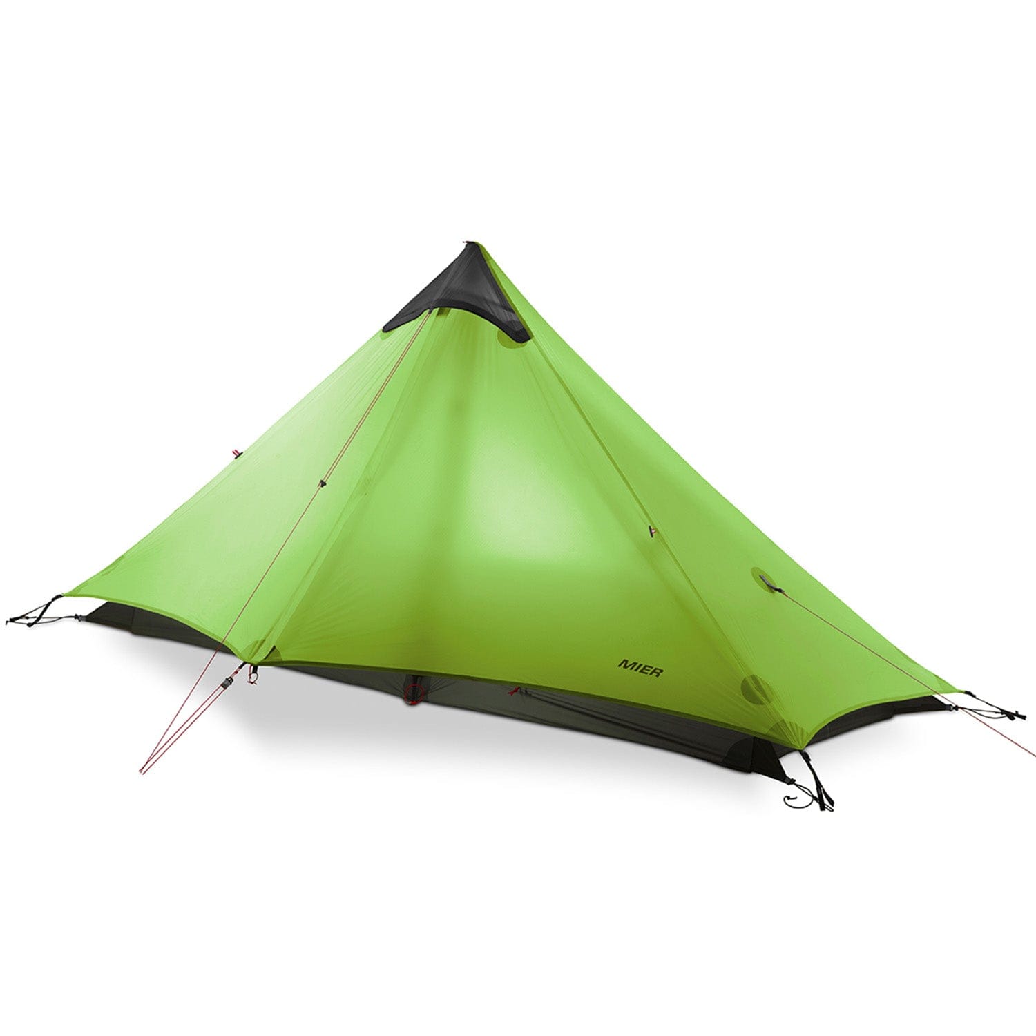 Lanshan 1 Person Ultralight Backpacking Tent Camping Tent Lanshan Tent Green / 1-Person MIER