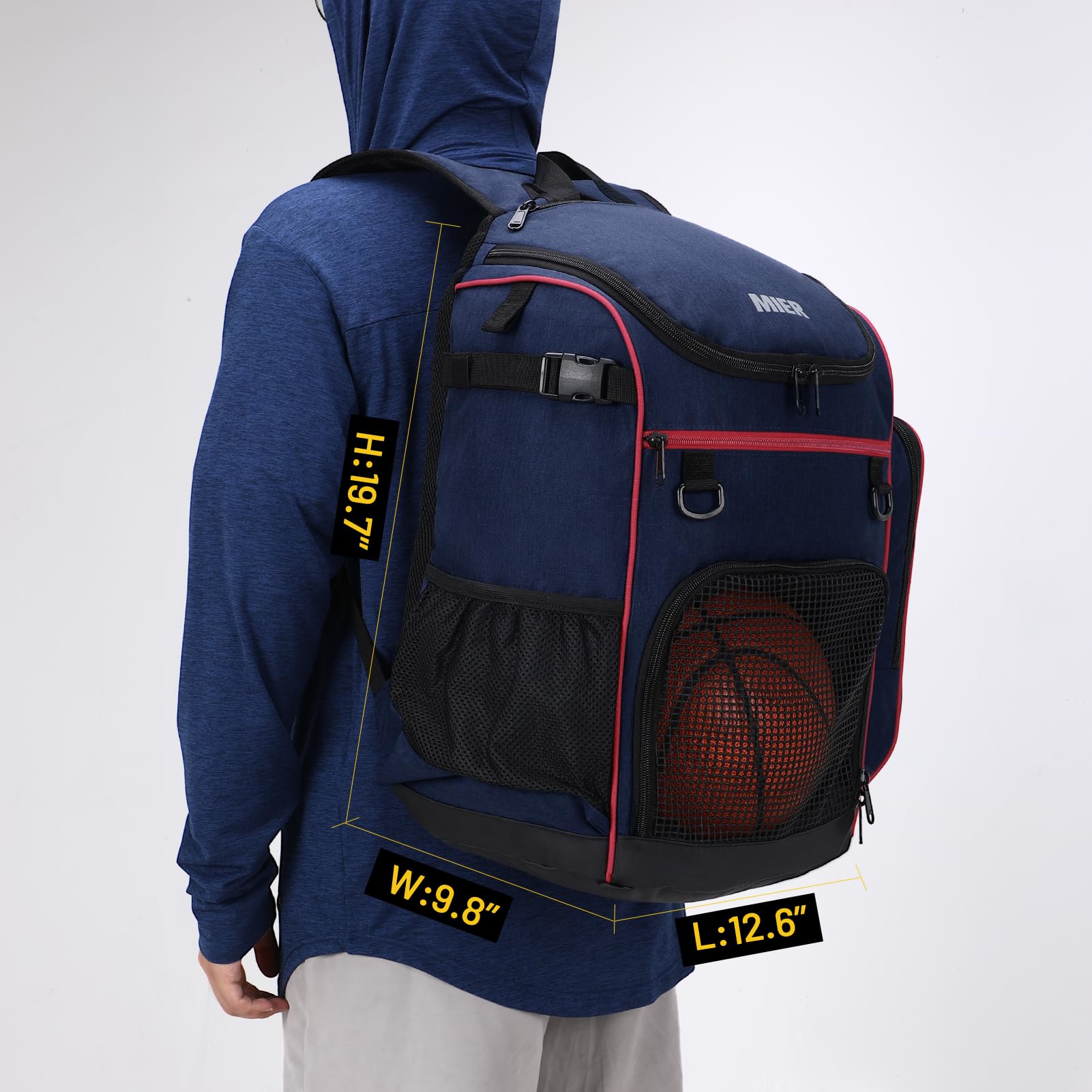 Sports Equipment Bag For Basketball Soccer Ball Volleyball Outdoor School  9l | Fruugo PT