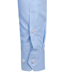 Men&#39;s Sky Blue Slim Fit Dress Shirts Slim Fit Long Sleeve Brand Shirt Men Cotton Top Quality Business Formal Shirt with Pocket 0 MIER
