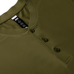 Men Henley T-Shirt Quick Dry Collarless Casual Tee Shirts Men Shirts MIER